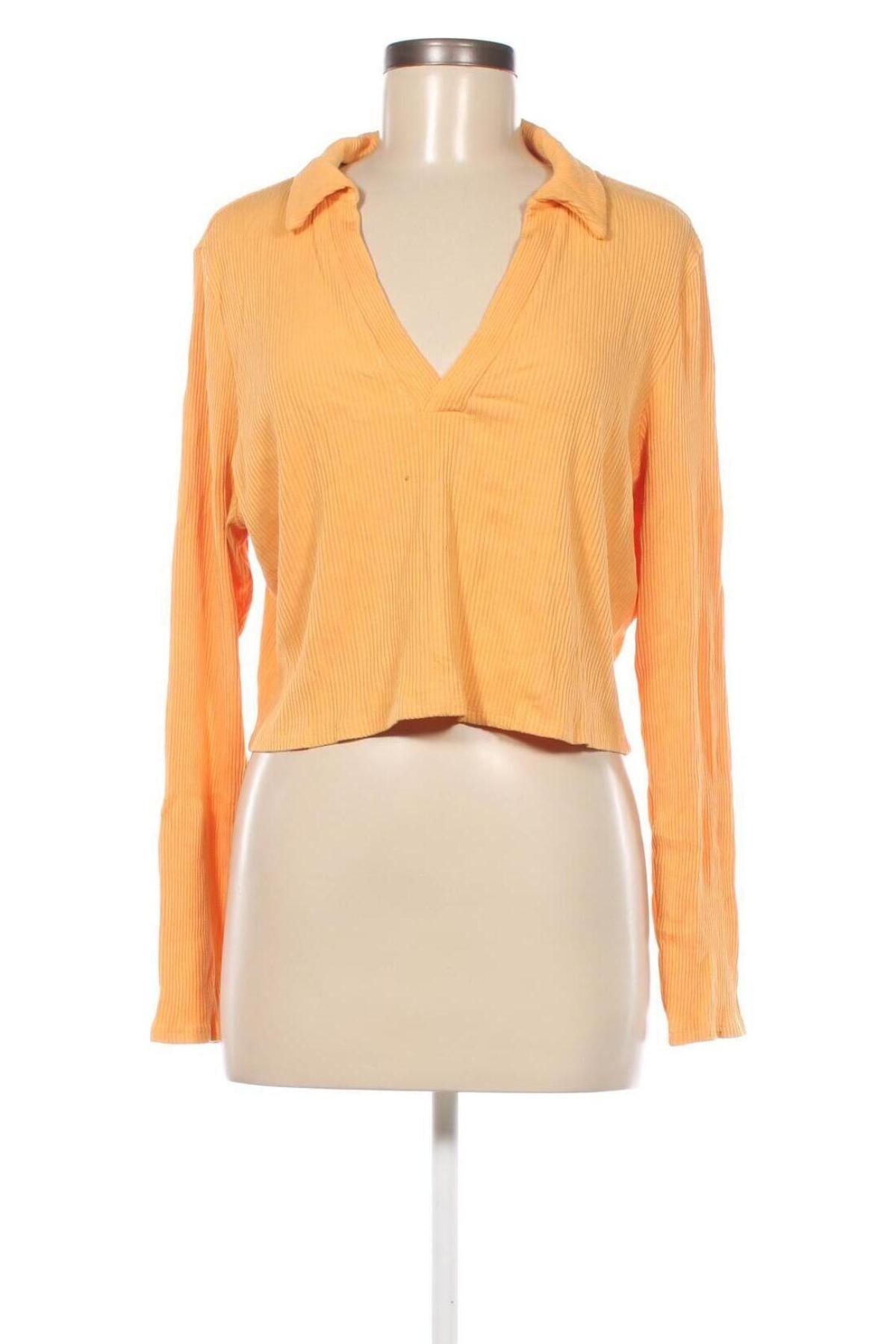 Дамска блуза H&M, Размер XL, Цвят Оранжев, Цена 7,98 лв.