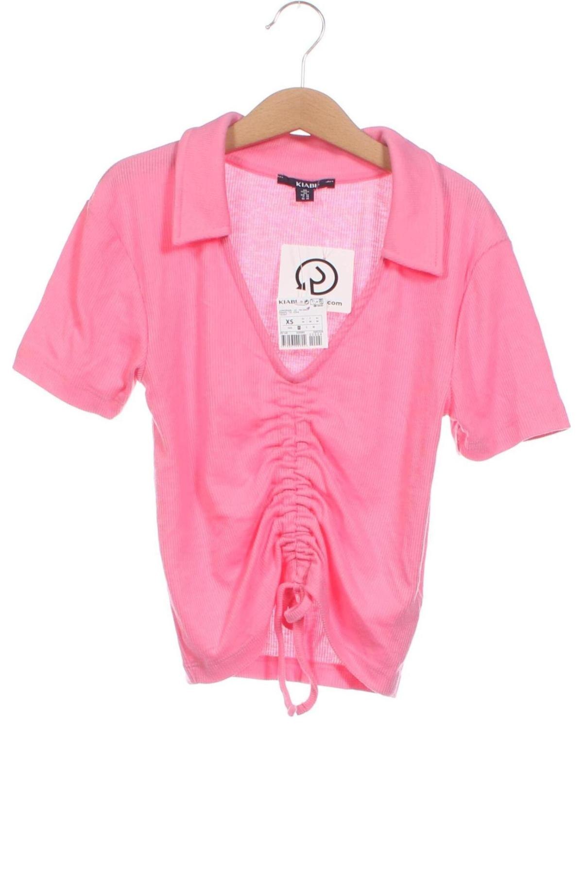 Γυναικεία μπλούζα Kiabi, Μέγεθος XS, Χρώμα Ρόζ , Τιμή 4,00 €