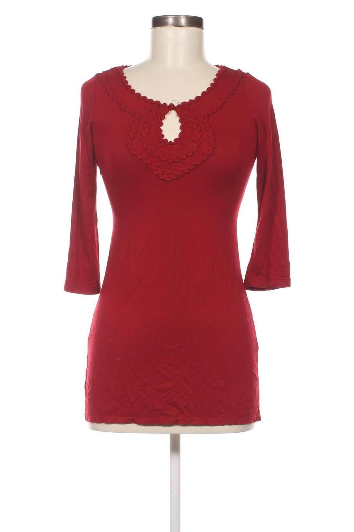 Γυναικεία μπλούζα Max Studio, Μέγεθος XS, Χρώμα Κόκκινο, Τιμή 3,49 €