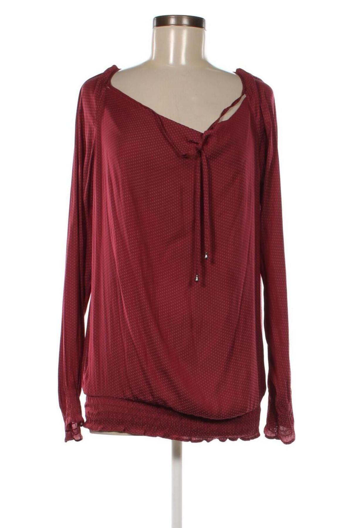 Γυναικεία μπλούζα Motivi, Μέγεθος L, Χρώμα Κόκκινο, Τιμή 1,78 €