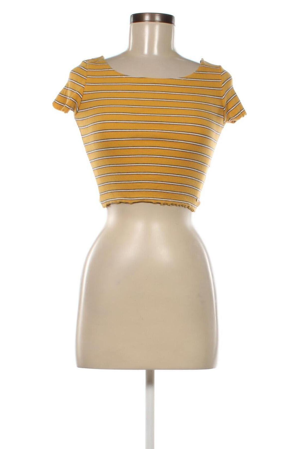 Γυναικεία μπλούζα Pull&Bear, Μέγεθος M, Χρώμα Κίτρινο, Τιμή 3,41 €
