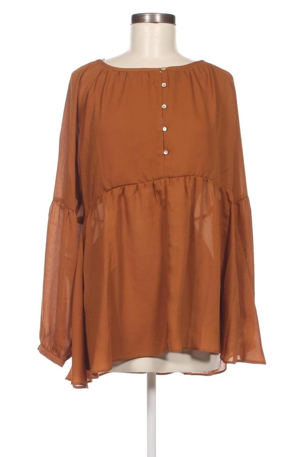 Дамска блуза Rick Cardona, Размер M, Цвят Бежов, Цена 5,28 лв.