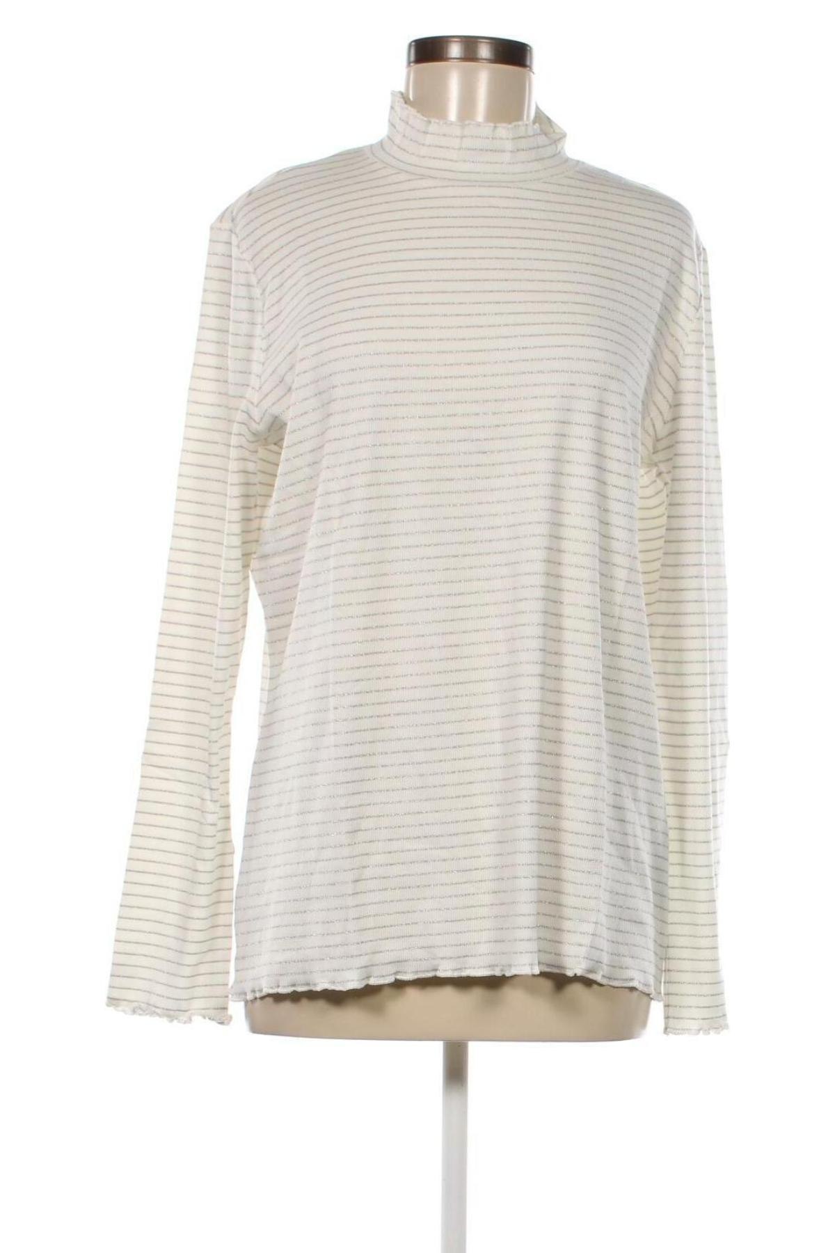 Γυναικεία μπλούζα S.Oliver, Μέγεθος XL, Χρώμα Λευκό, Τιμή 10,39 €