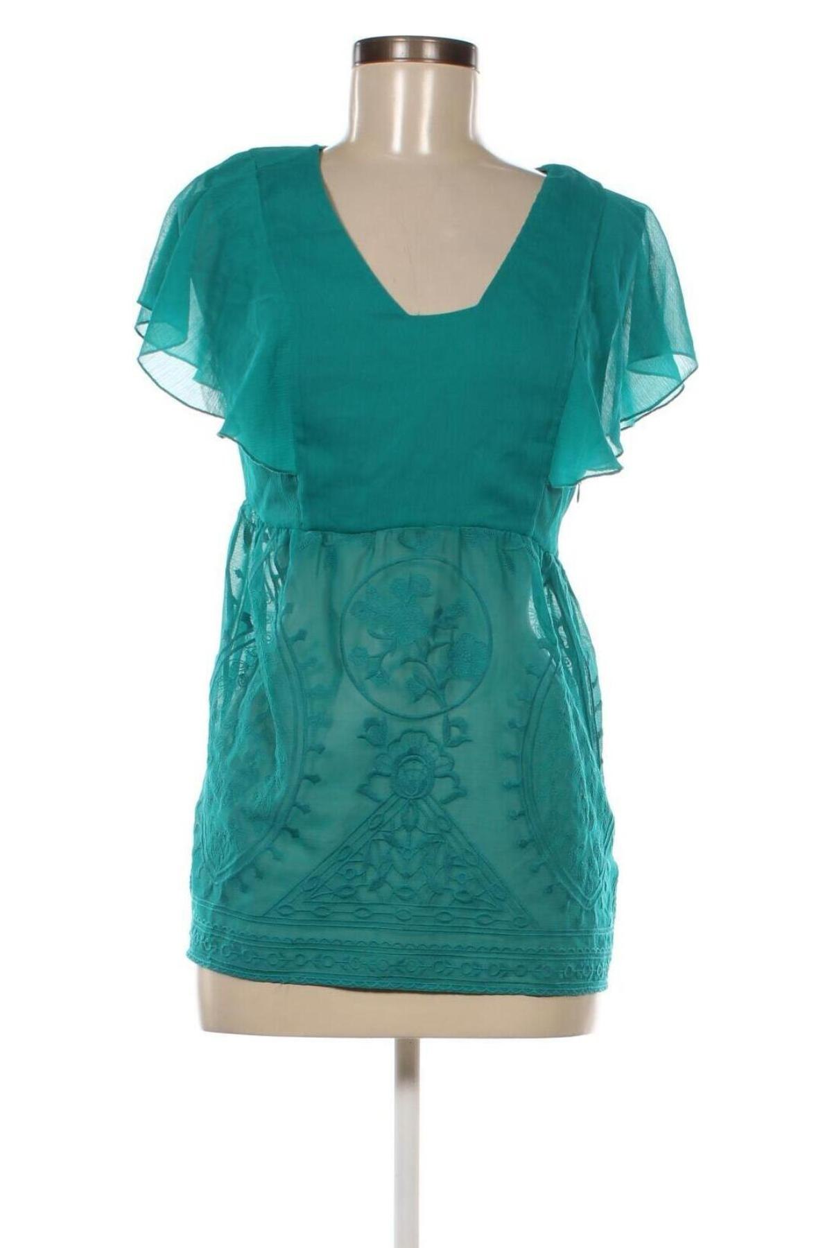 Γυναικεία μπλούζα Sisley, Μέγεθος XS, Χρώμα Πράσινο, Τιμή 36,83 €