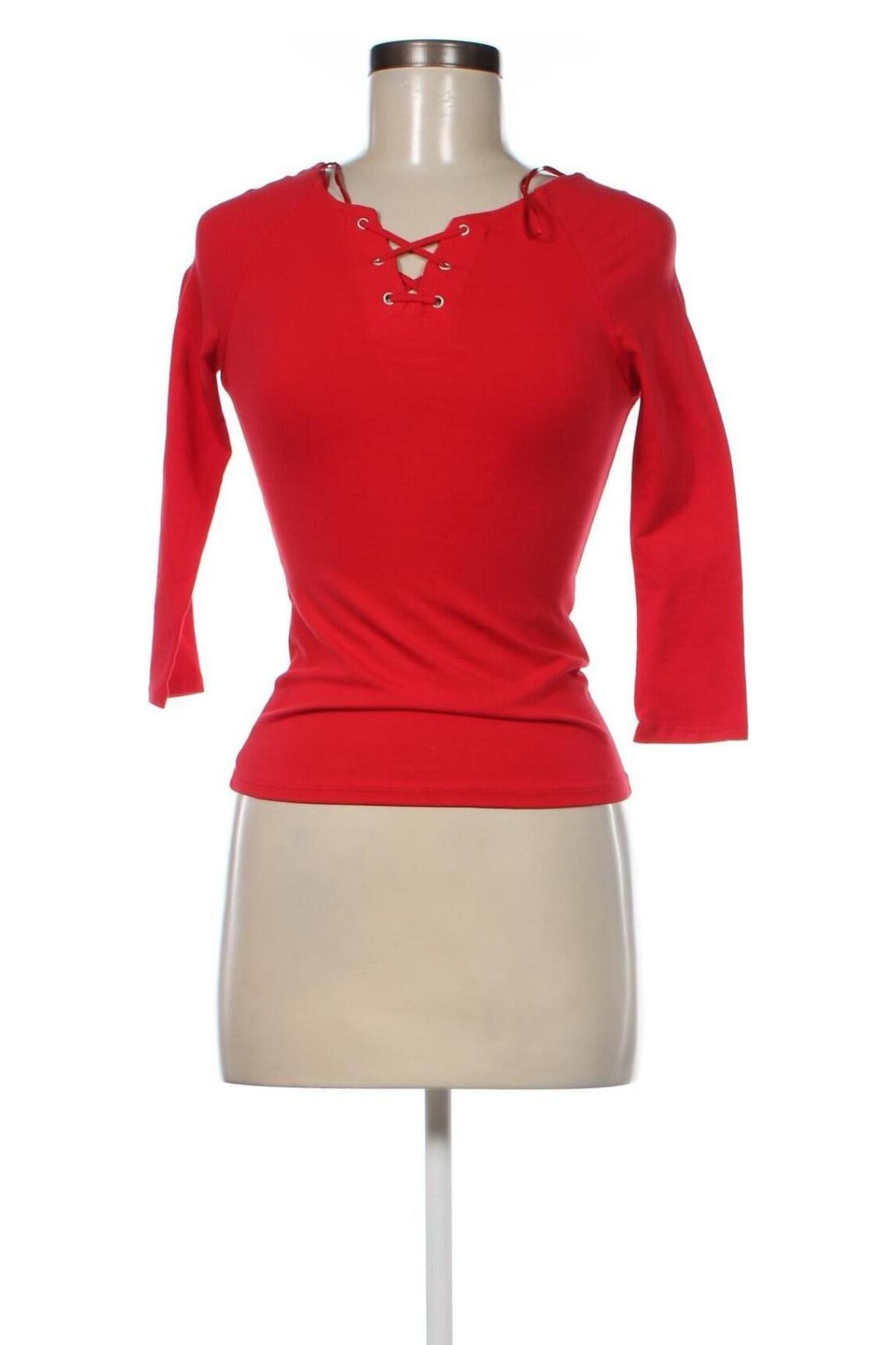 Γυναικεία μπλούζα Tally Weijl, Μέγεθος S, Χρώμα Κόκκινο, Τιμή 5,91 €