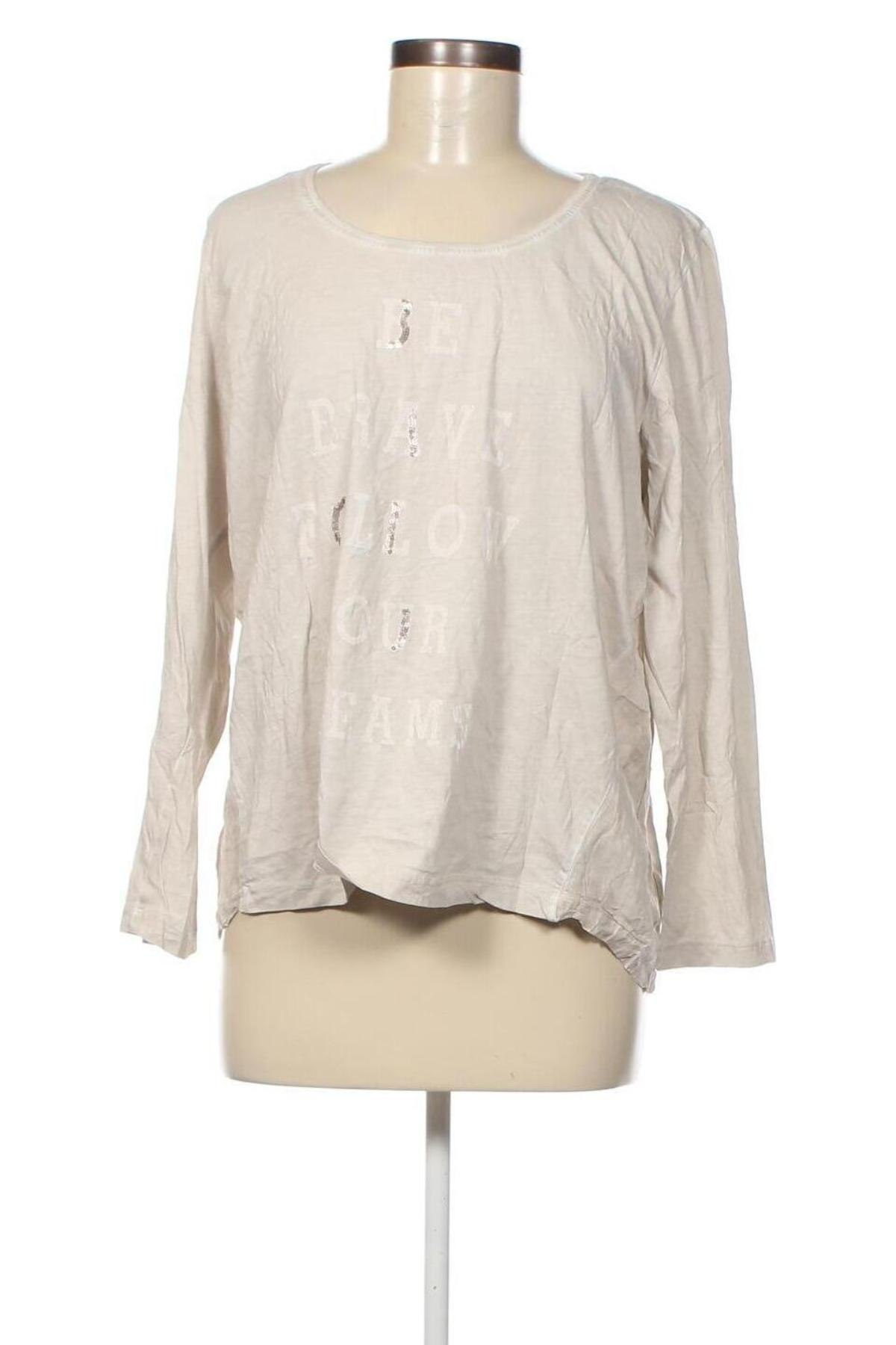 Дамска блуза Via Appia, Размер XL, Цвят Бежов, Цена 24,00 лв.