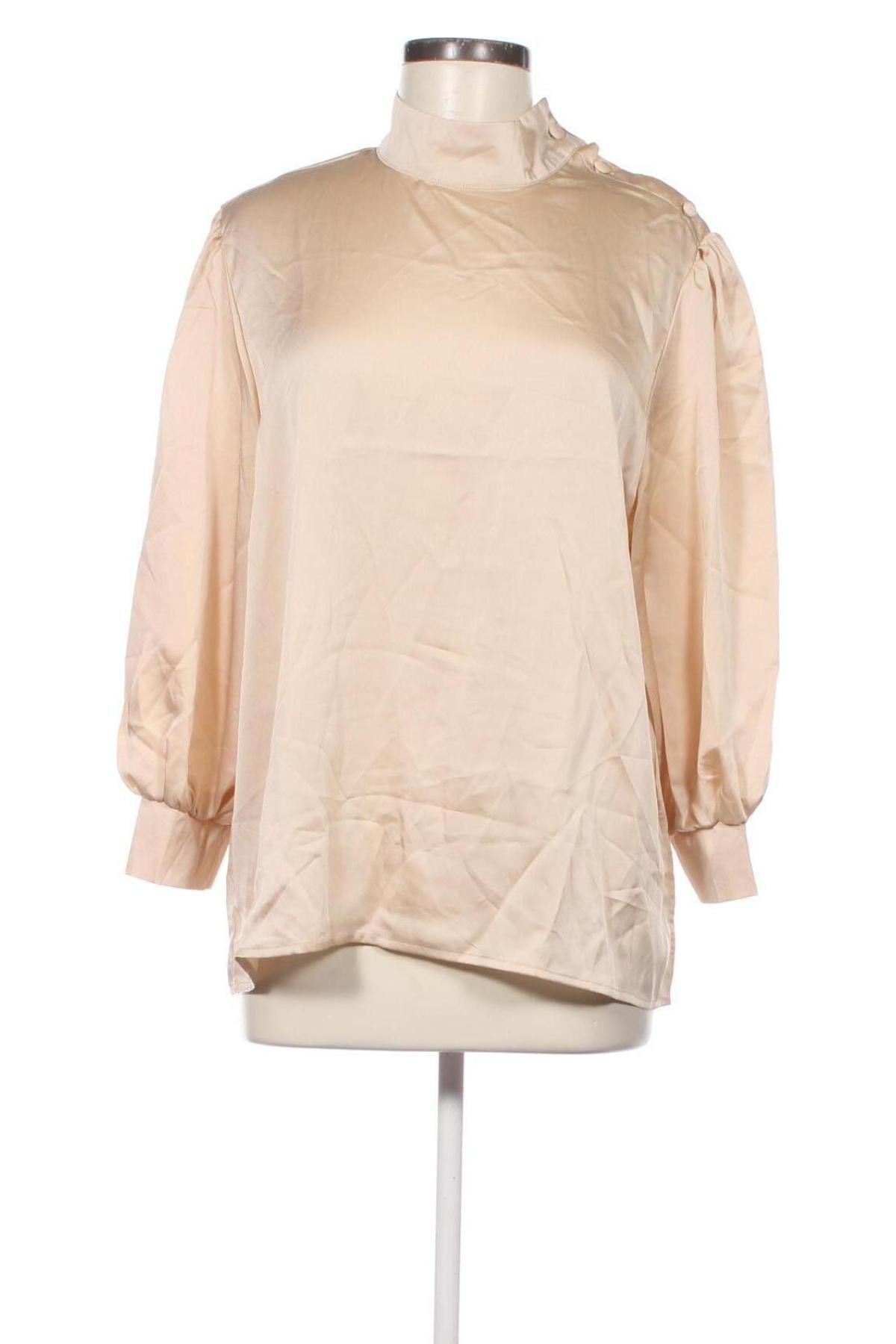 Γυναικεία μπλούζα Zibi London, Μέγεθος XL, Χρώμα  Μπέζ, Τιμή 6,68 €
