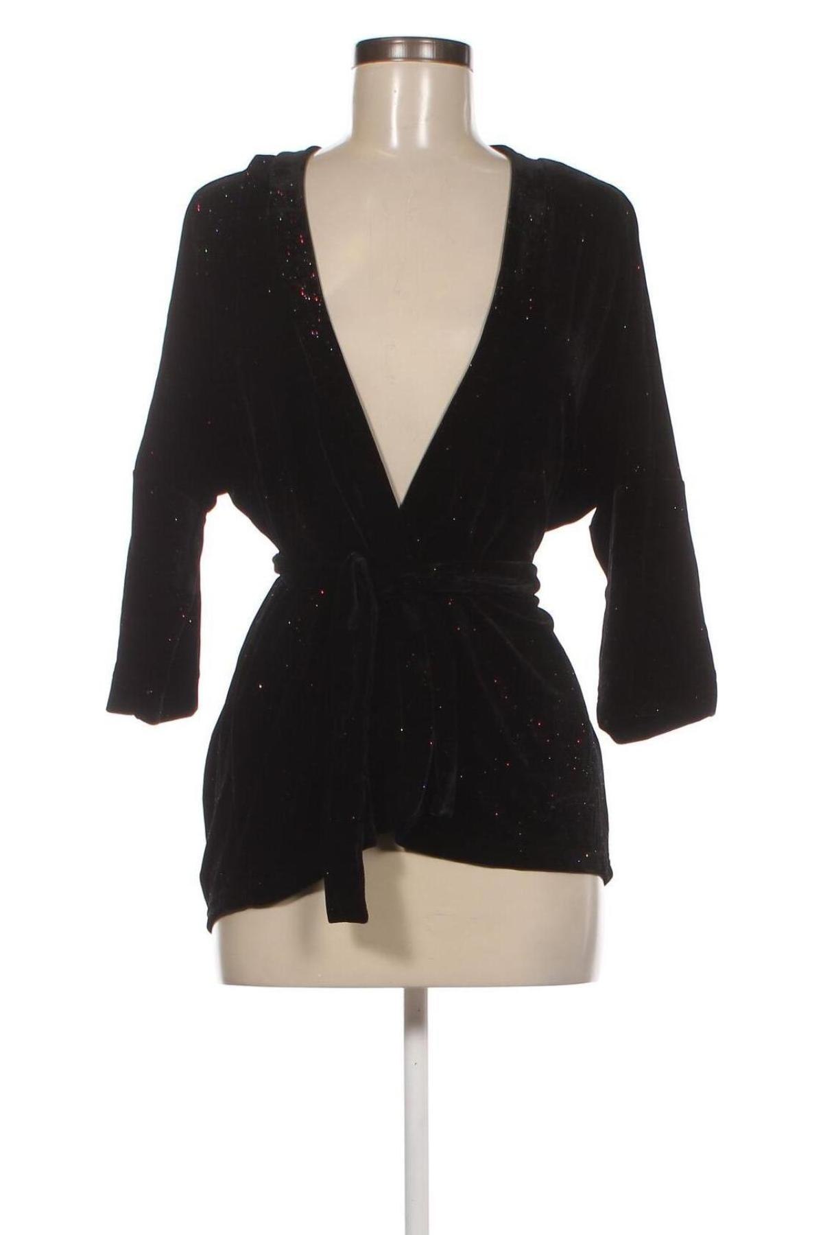 Cardigan de damă Moodo, Mărime S, Culoare Negru, Preț 48,65 Lei