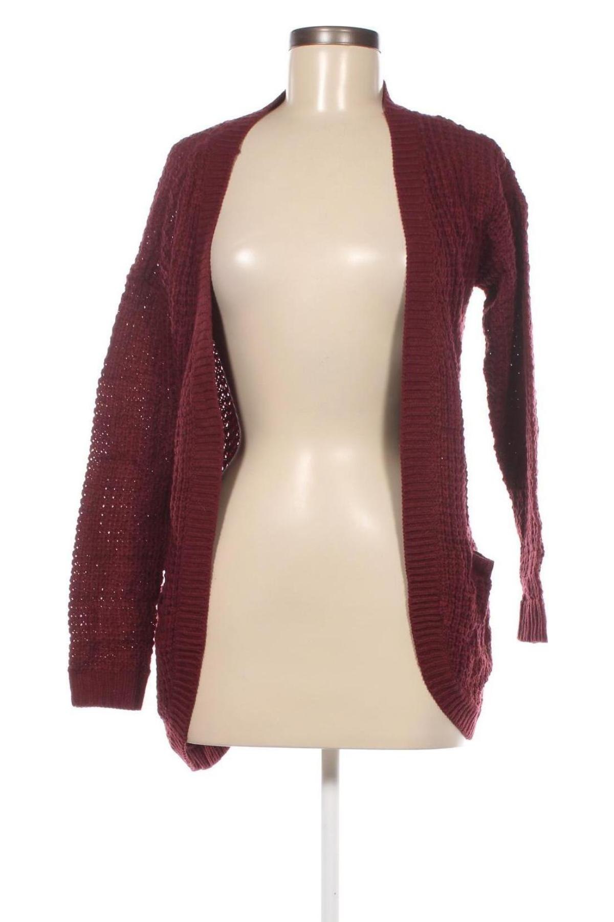 Cardigan de damă ONLY, Mărime XS, Culoare Roșu, Preț 14,47 Lei