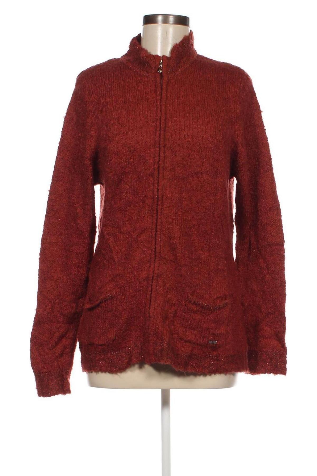 Γυναικεία ζακέτα PTC, Μέγεθος XL, Χρώμα Κόκκινο, Τιμή 5,38 €