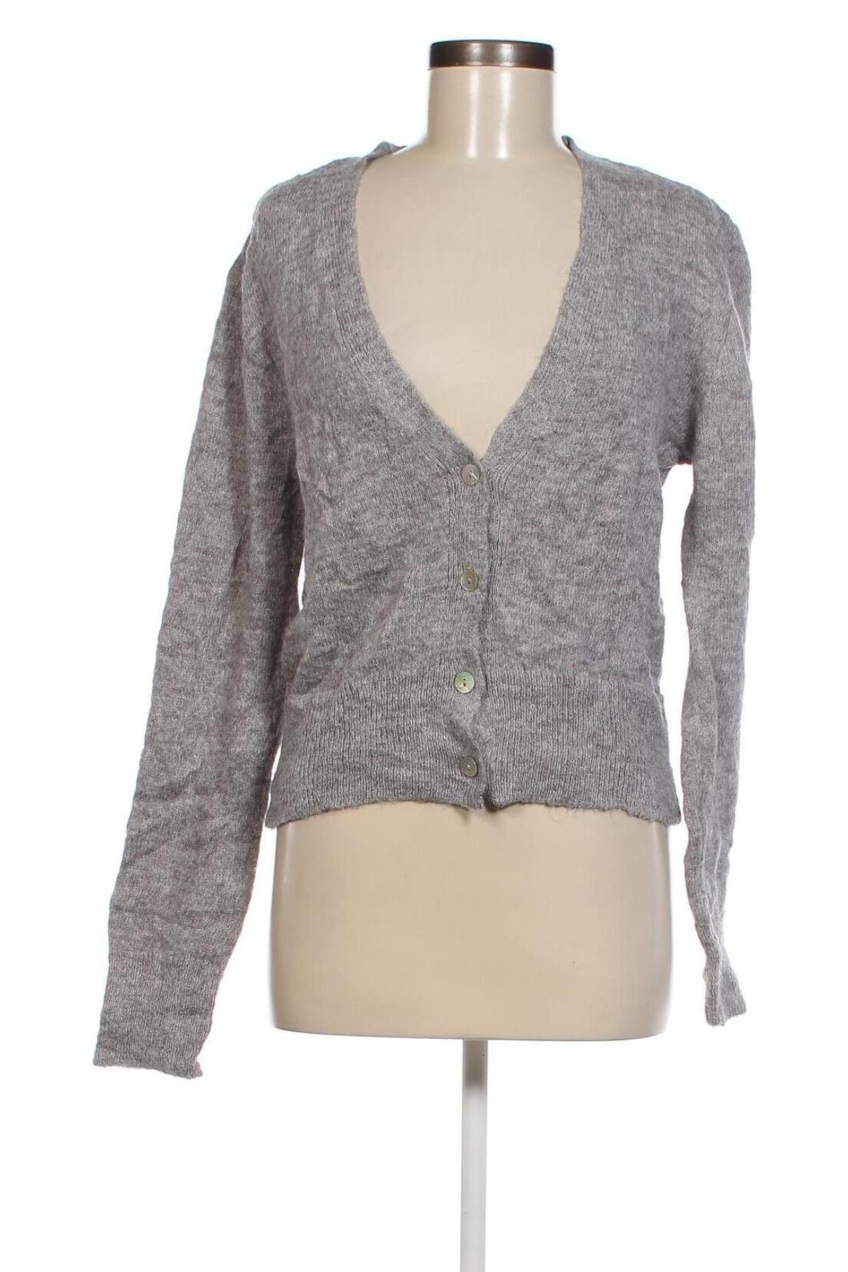 Damen Strickjacke Zara, Größe L, Farbe Grau, Preis € 4,87