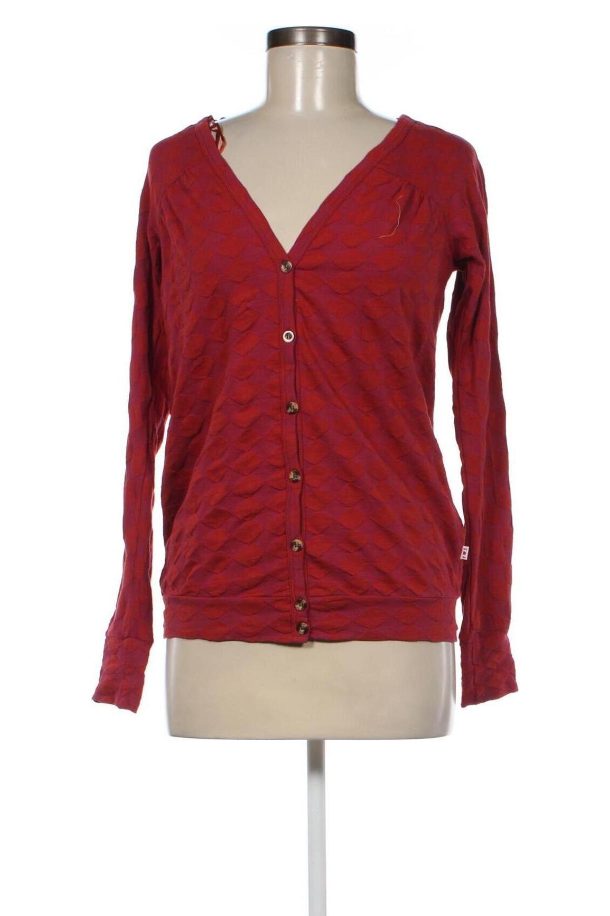 Γυναικείο πουκάμισο Blutsgeschwister, Μέγεθος XS, Χρώμα Κόκκινο, Τιμή 7,89 €