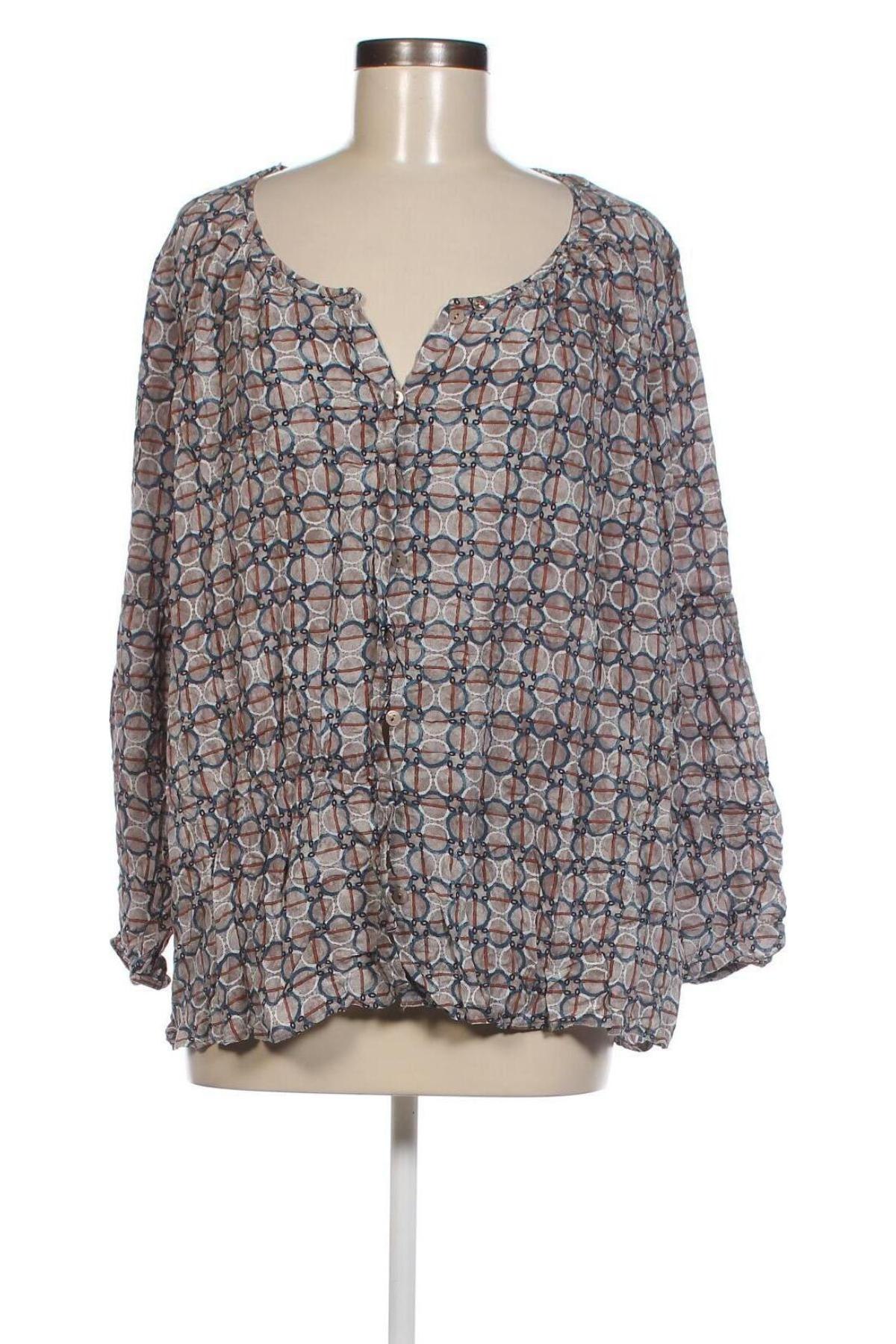 Γυναικείο πουκάμισο Samoon, Μέγεθος M, Χρώμα Πολύχρωμο, Τιμή 2,52 €