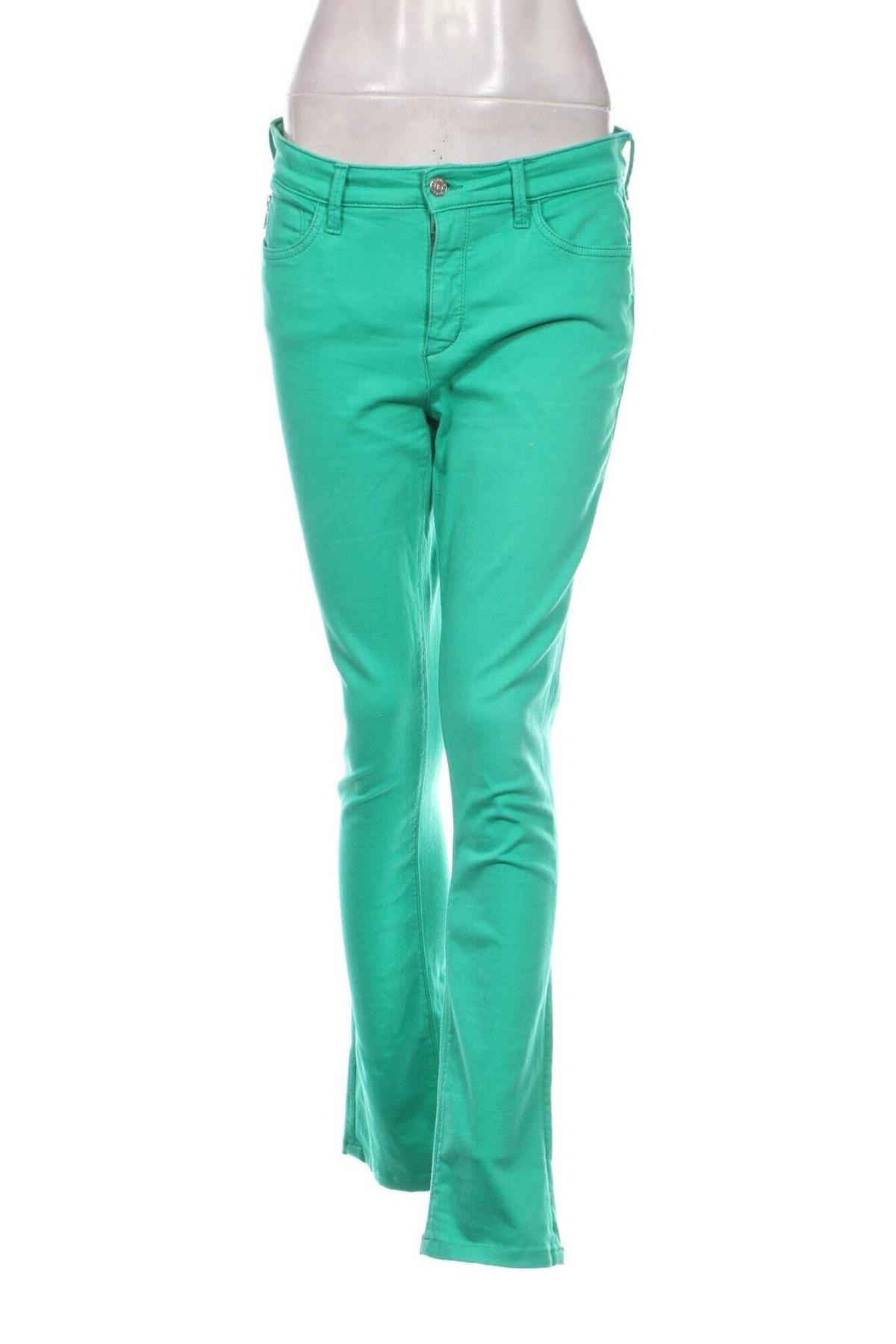 Дамски дънки Bogner Jeans, Размер M, Цвят Зелен, Цена 24,50 лв.