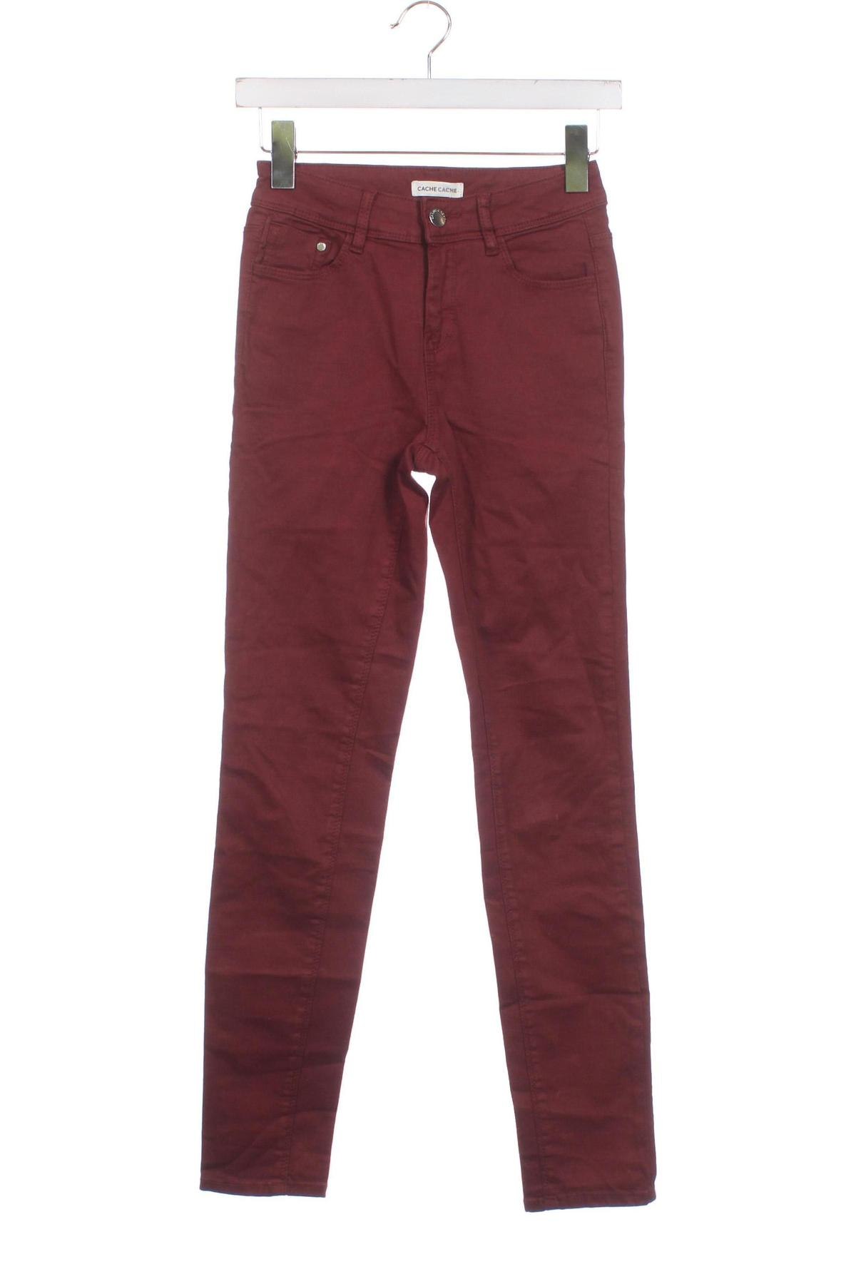 Damen Jeans Cache Cache, Größe XS, Farbe Rot, Preis € 3,23