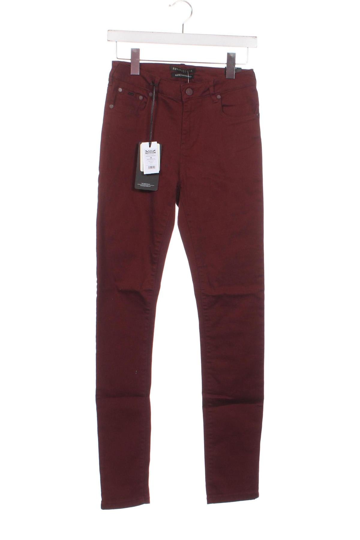 Damen Jeans Funky Buddha, Größe XS, Farbe Rot, Preis € 6,28
