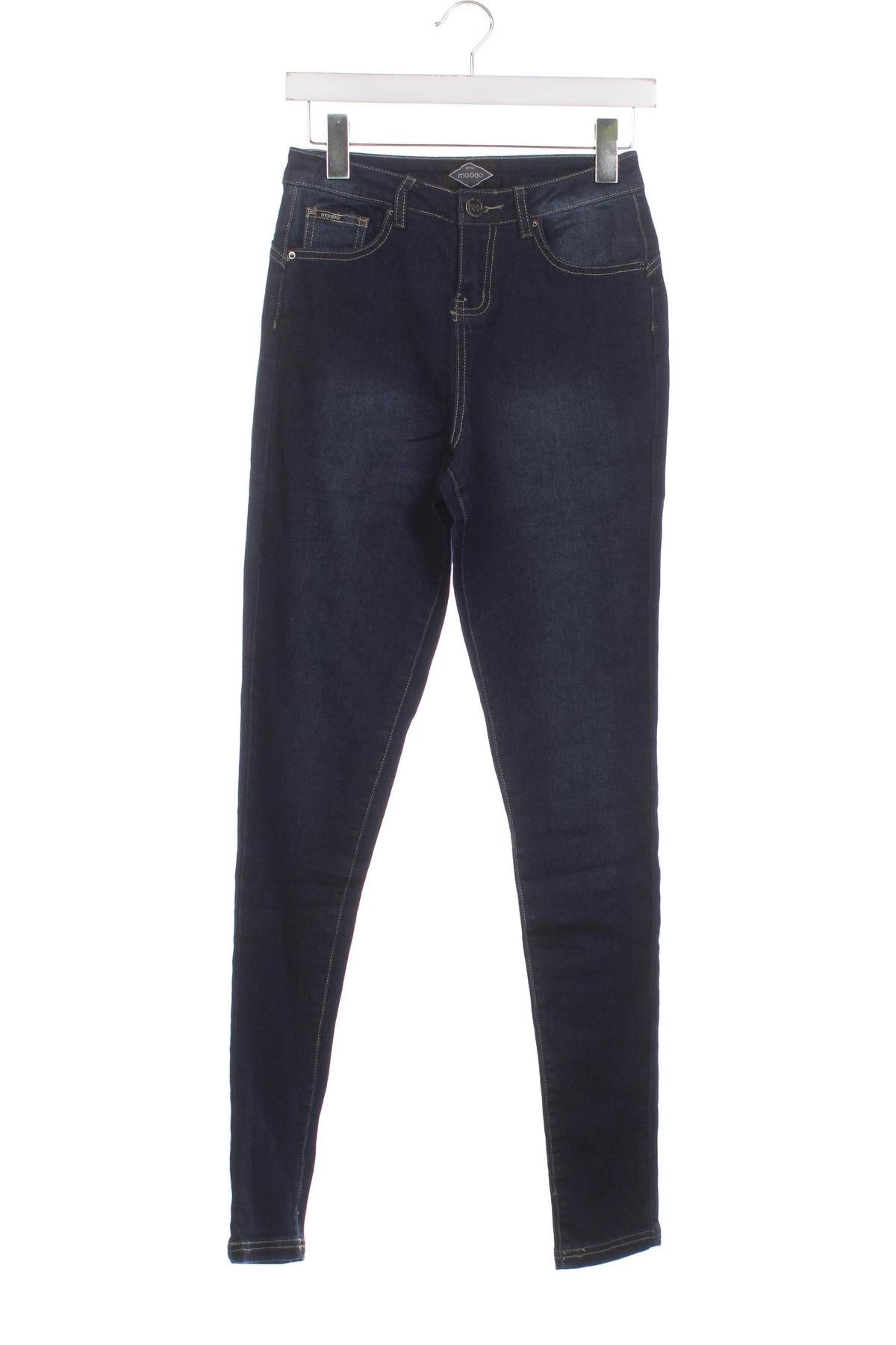 Dámske džínsy  Moodo, Veľkosť S, Farba Modrá, Cena  8,07 €