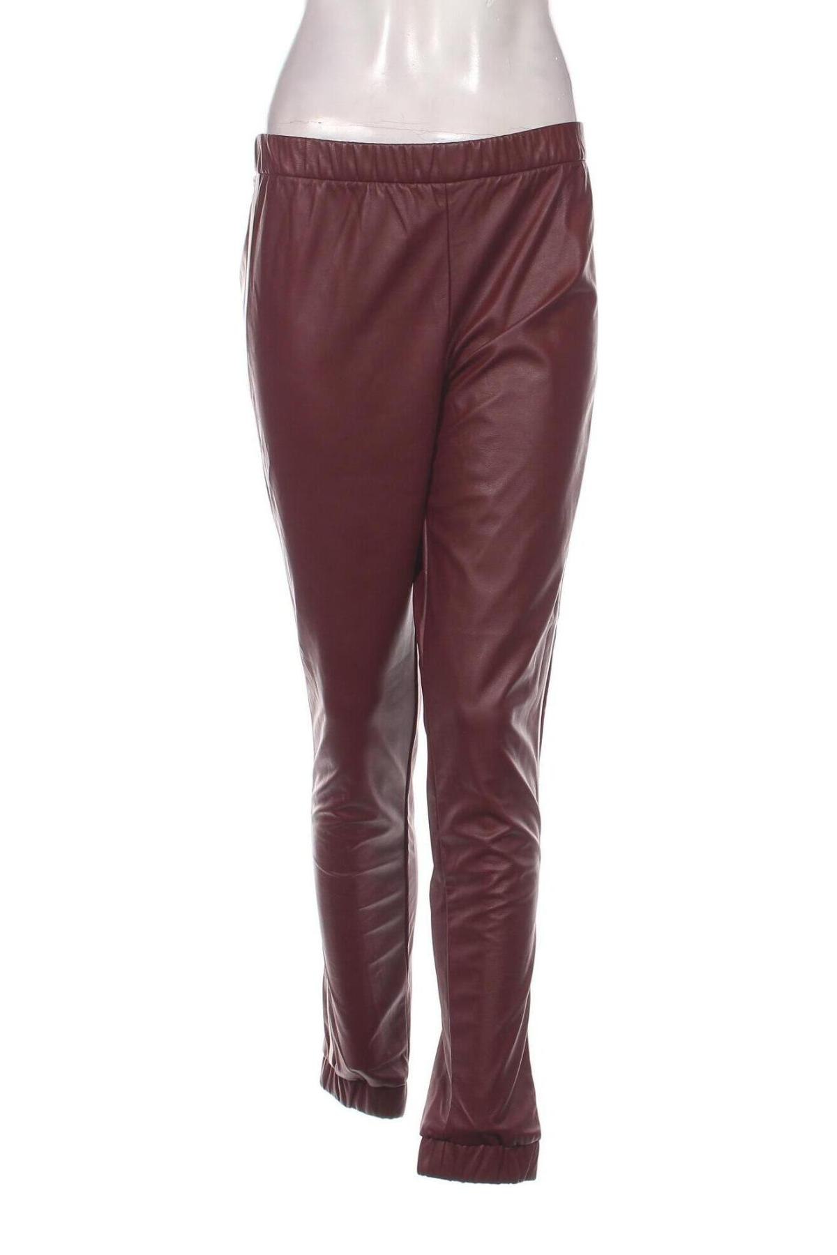 Pantaloni de piele pentru damă Circle of  Trust, Mărime L, Culoare Roșu, Preț 158,49 Lei