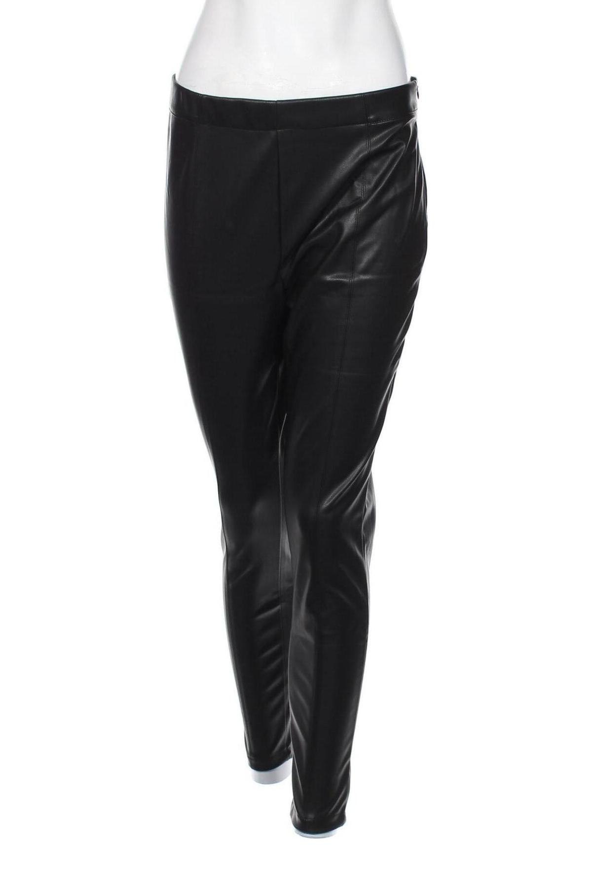 Γυναικείο παντελόνι δερμάτινο In the style, Μέγεθος M, Χρώμα Μαύρο, Τιμή 5,93 €