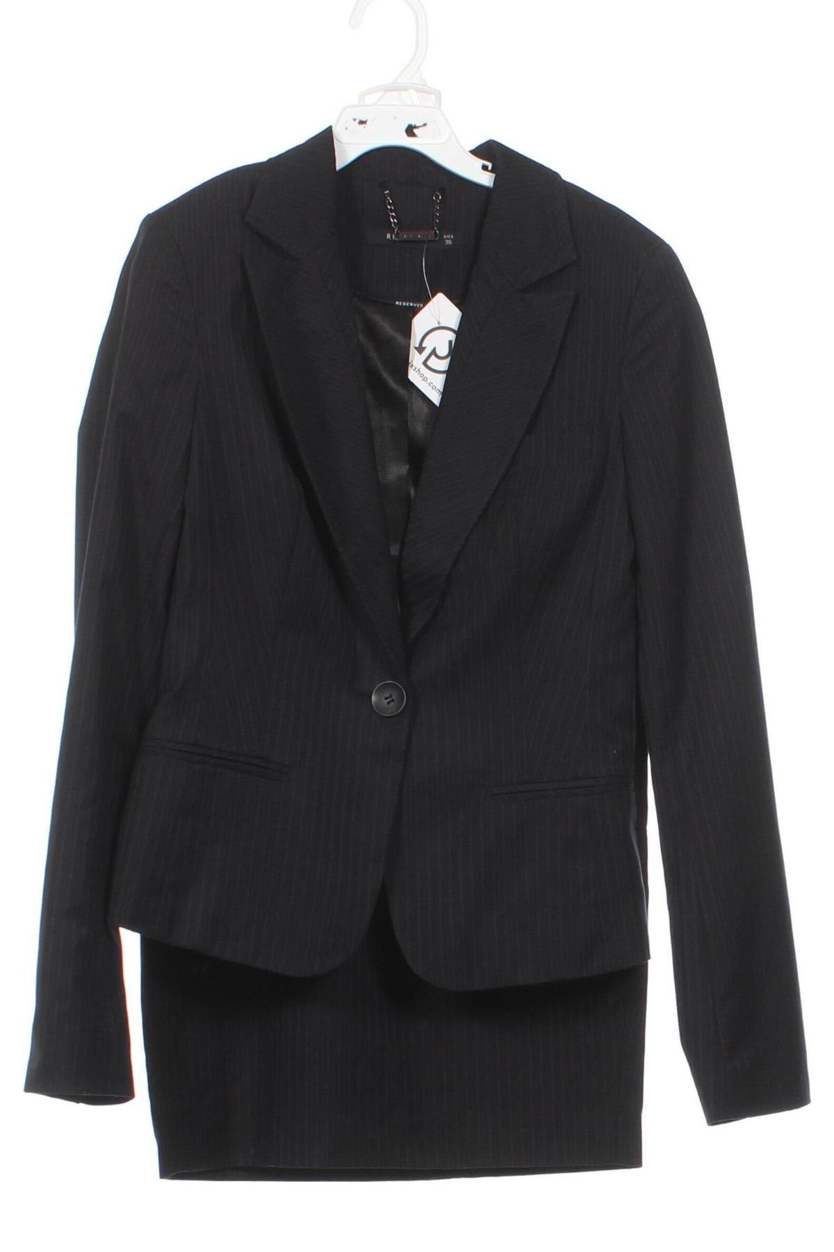 Γυναικείο κοστούμι Reserved, Μέγεθος XS, Χρώμα Μπλέ, Τιμή 25,29 €