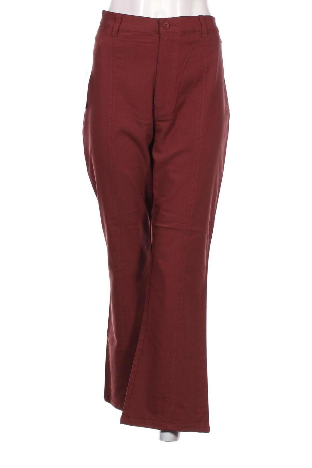 Γυναικείο παντελόνι Bram's Paris, Μέγεθος L, Χρώμα Κόκκινο, Τιμή 6,42 €