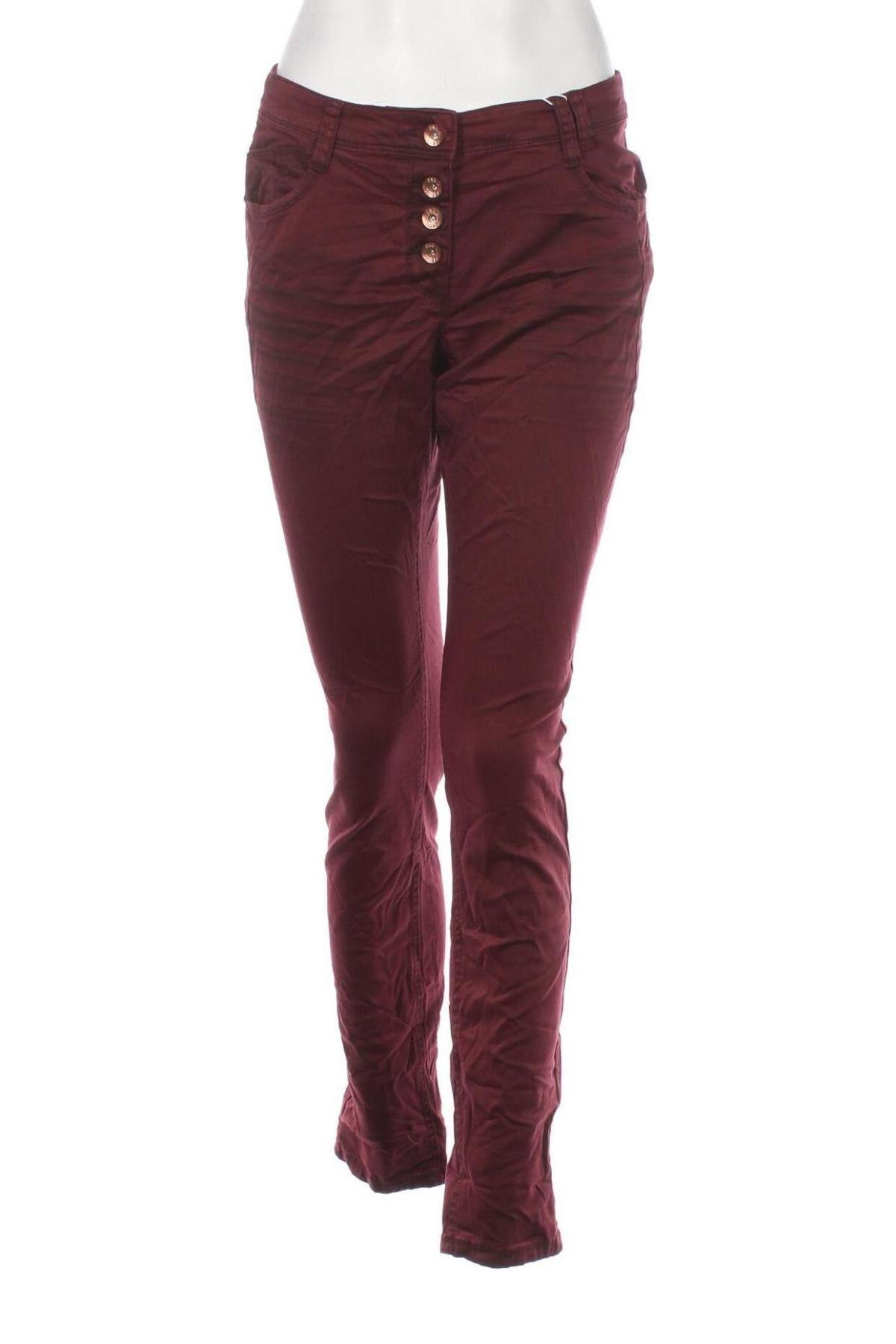 Дамски панталон Cecil, Размер S, Цвят Червен, Цена 13,05 лв.