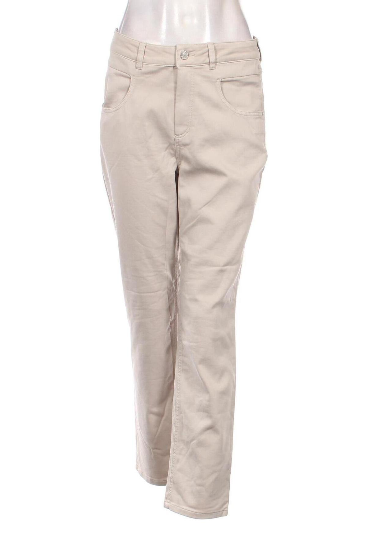 Γυναικείο παντελόνι Comma,, Μέγεθος M, Χρώμα  Μπέζ, Τιμή 75,26 €