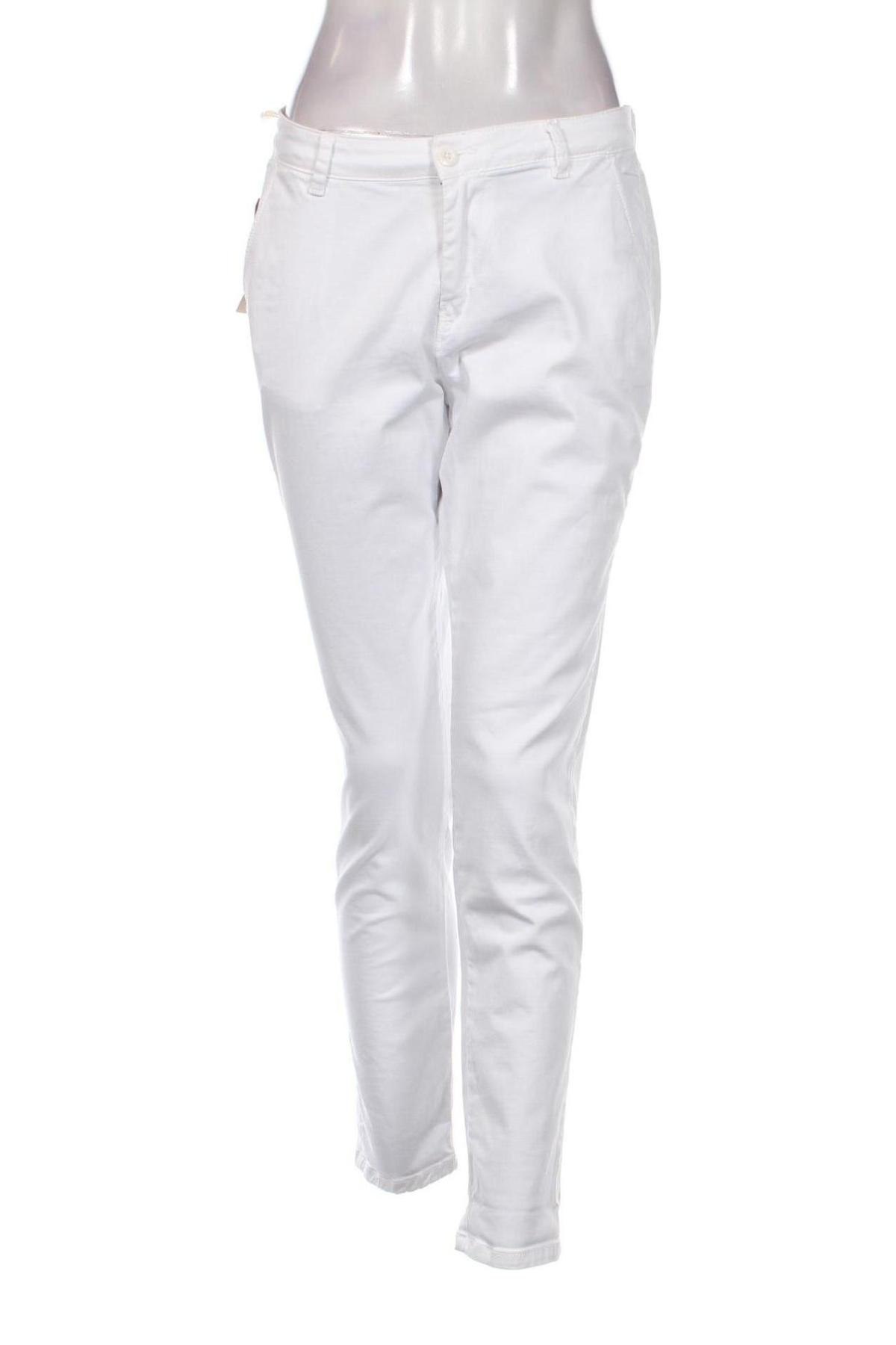 Γυναικείο παντελόνι Le Temps Des Cerises, Μέγεθος M, Χρώμα Λευκό, Τιμή 44,85 €