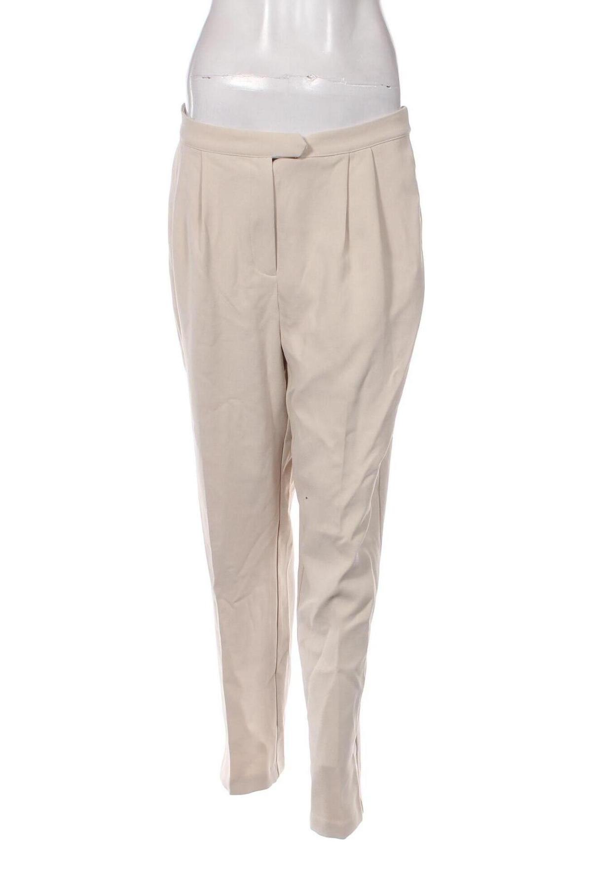 Дамски панталон NA-KD, Размер M, Цвят Бежов, Цена 19,14 лв.