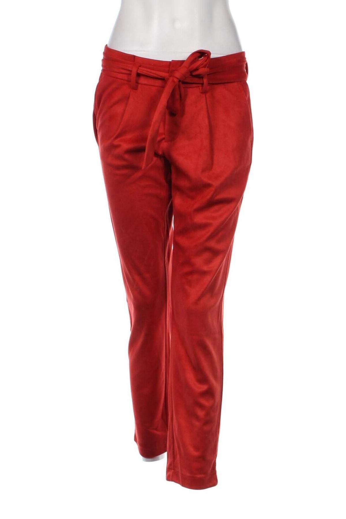 Dámské kalhoty  S.Oliver, Velikost S, Barva Červená, Cena  177,00 Kč