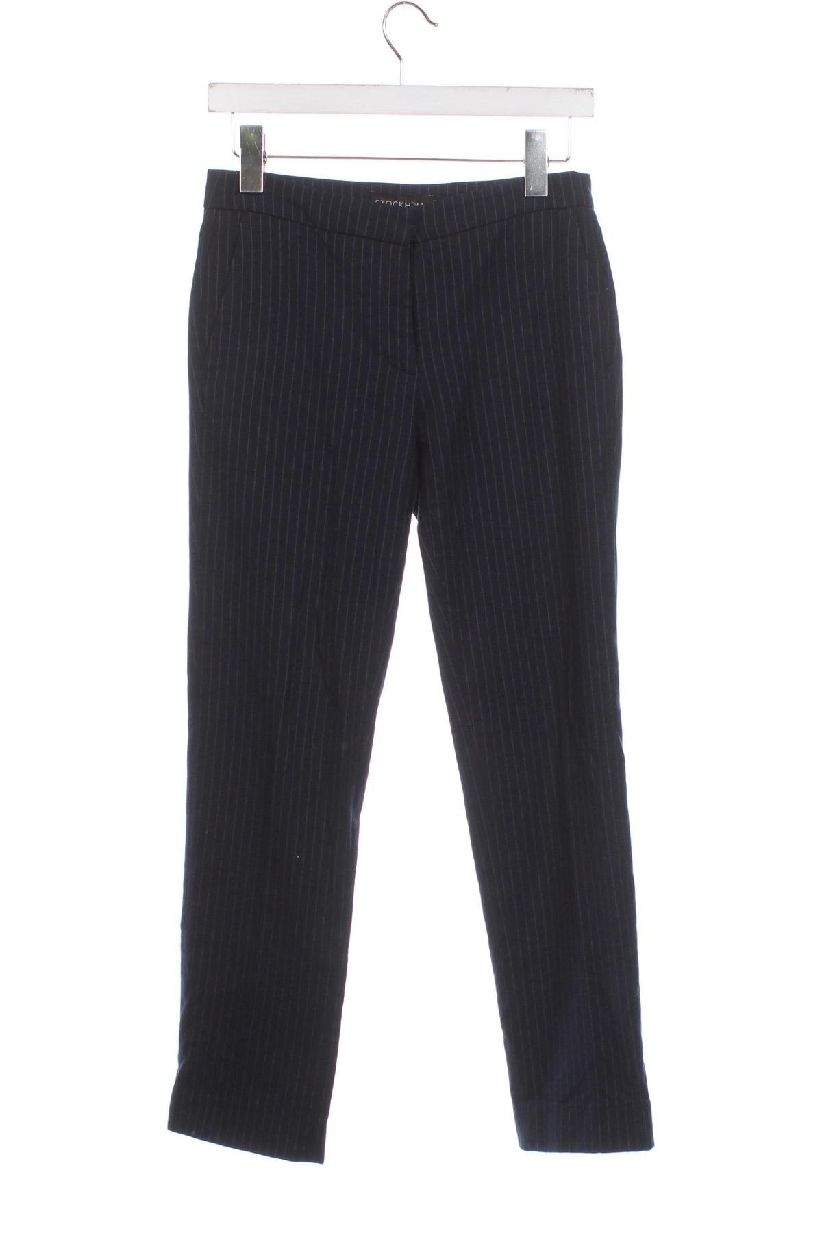 Дамски панталон Stockh Lm, Размер XS, Цвят Син, Цена 7,84 лв.
