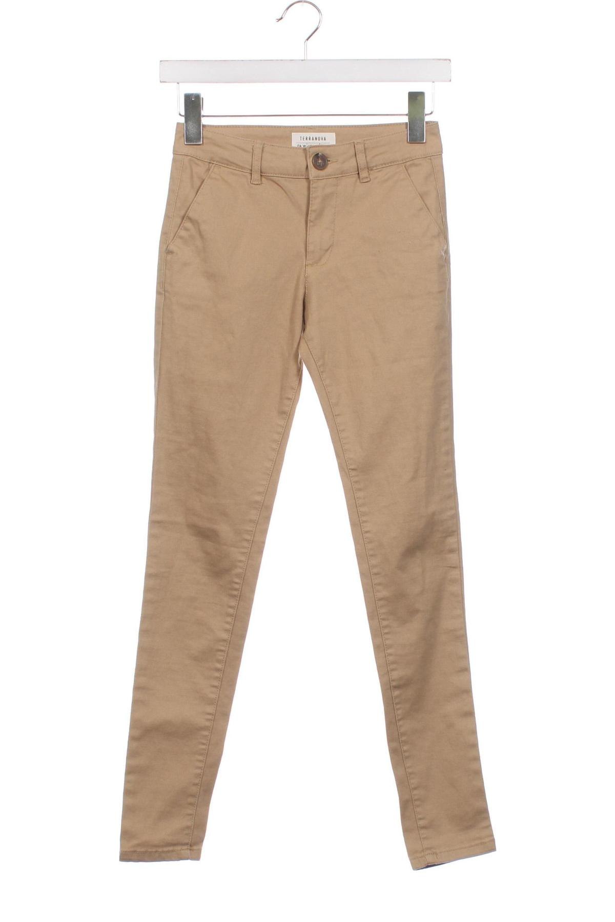 Damenhose Terranova, Größe XS, Farbe Beige, Preis € 7,99