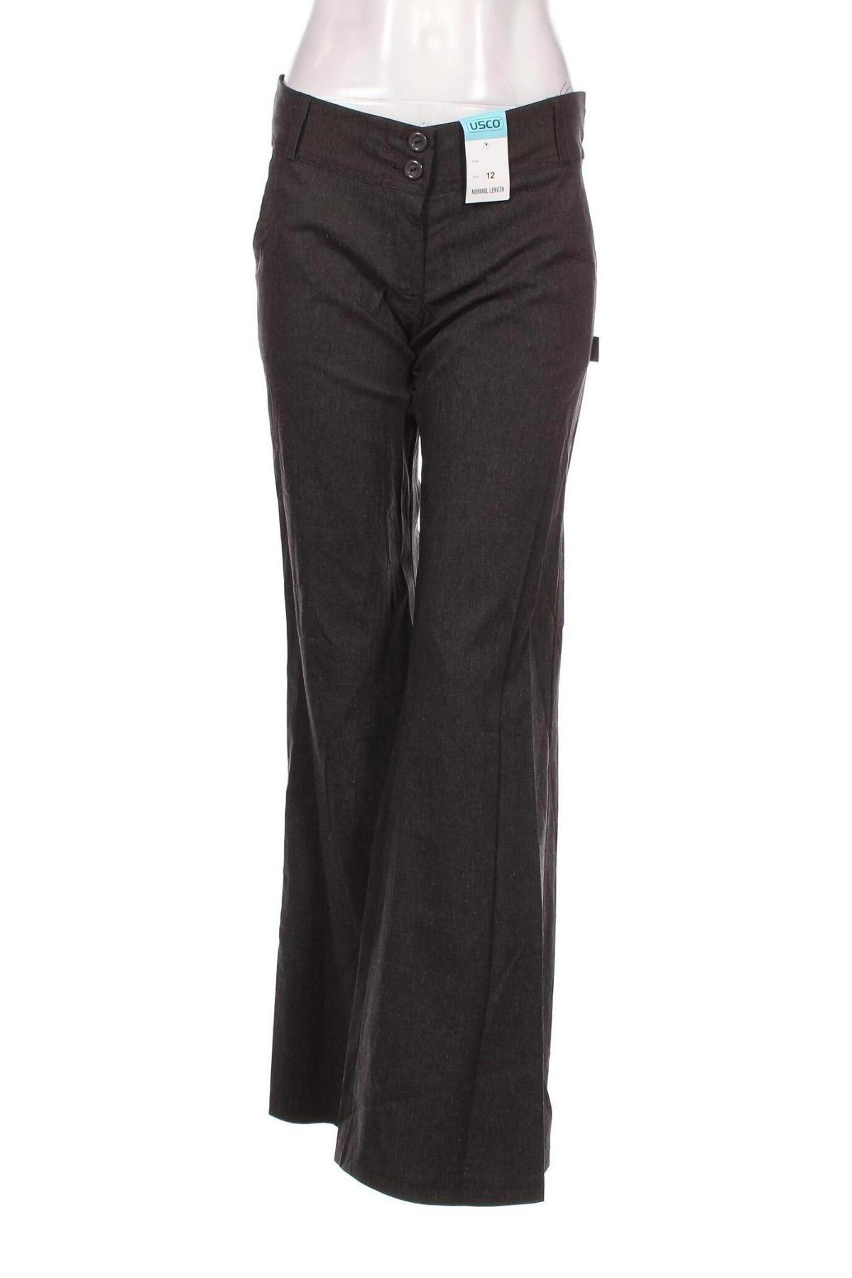 Дамски панталон Usco, Размер M, Цвят Сив, Цена 12,88 лв.