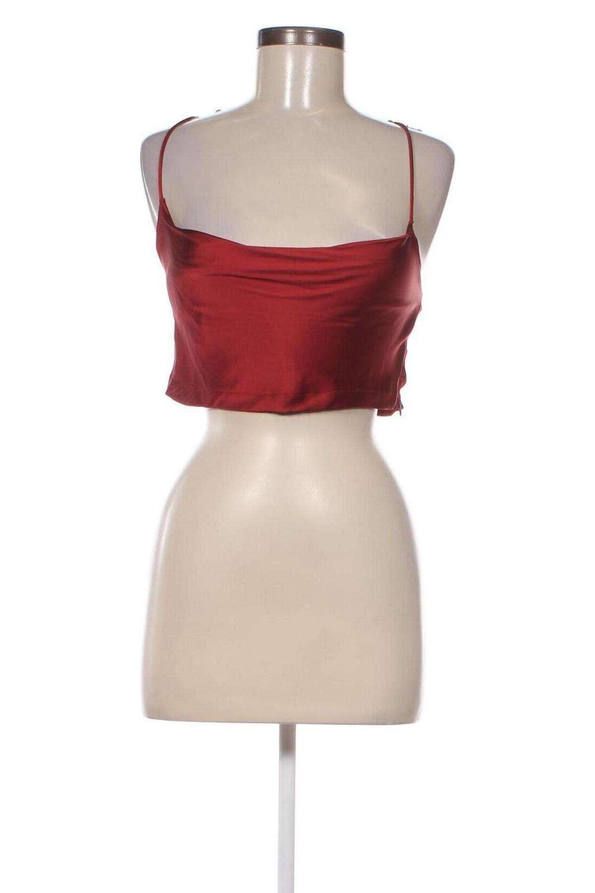 Γυναικείο αμάνικο μπλουζάκι Even&Odd, Μέγεθος XS, Χρώμα Κόκκινο, Τιμή 3,68 €