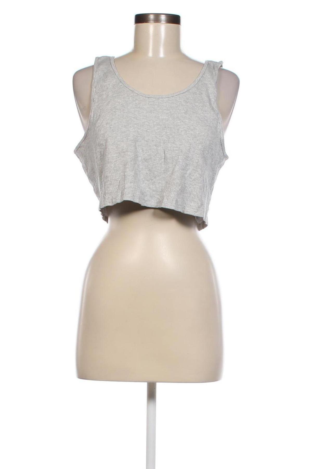 Damentop Gina Tricot, Größe XL, Farbe Grau, Preis € 2,64