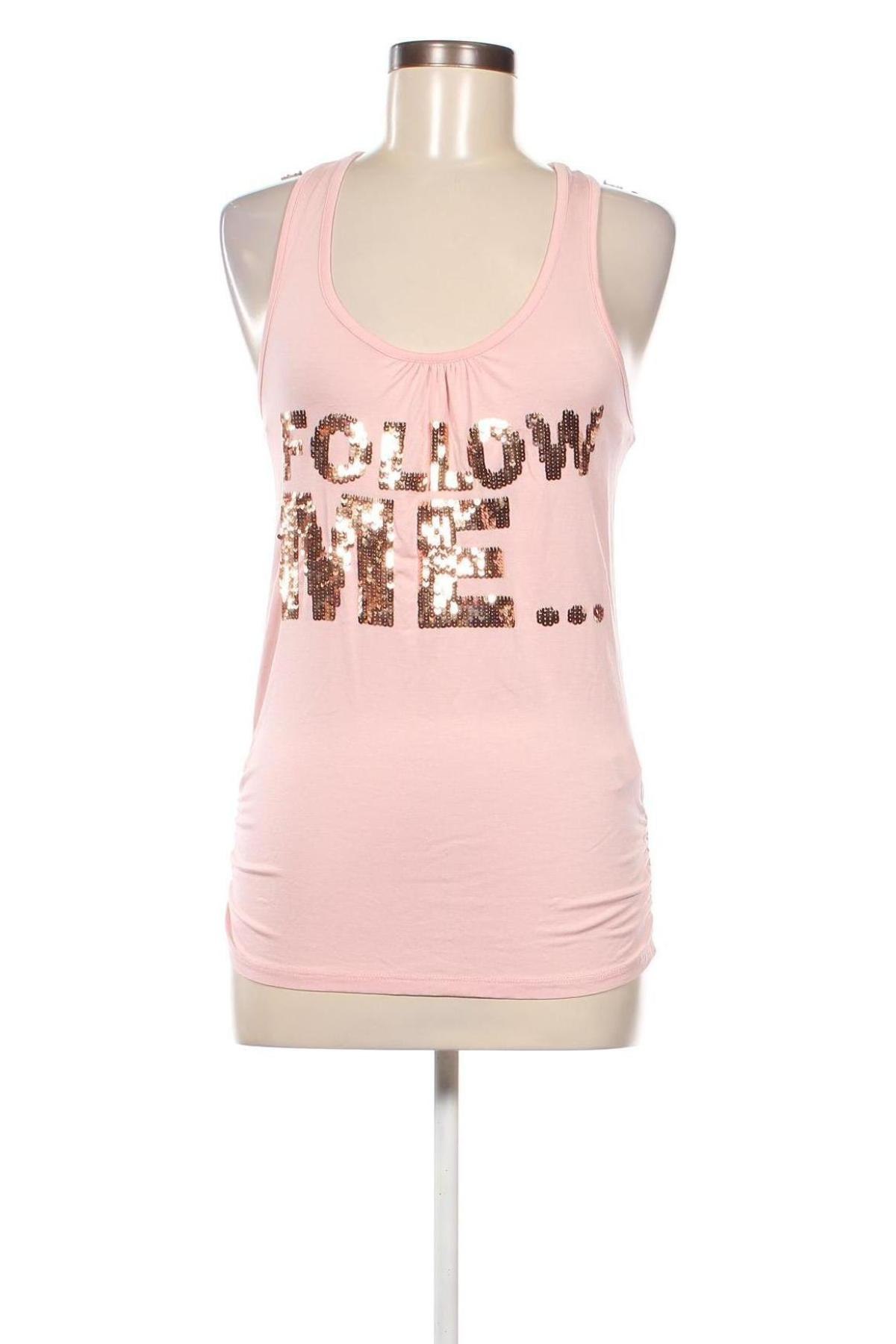 Γυναικείο αμάνικο μπλουζάκι Mim, Μέγεθος S, Χρώμα Ρόζ , Τιμή 10,83 €