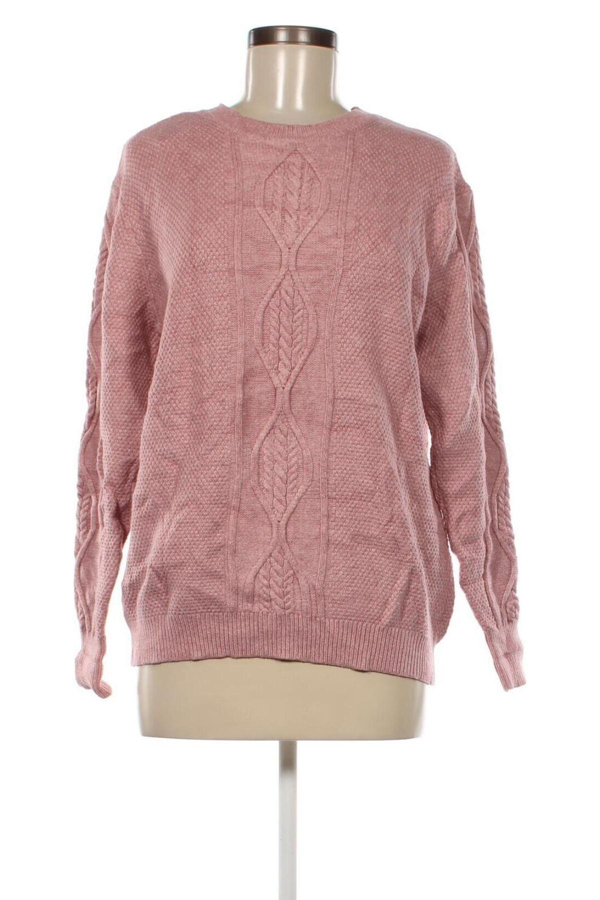 Дамски пуловер, Размер L, Цвят Розов, Цена 7,25 лв.