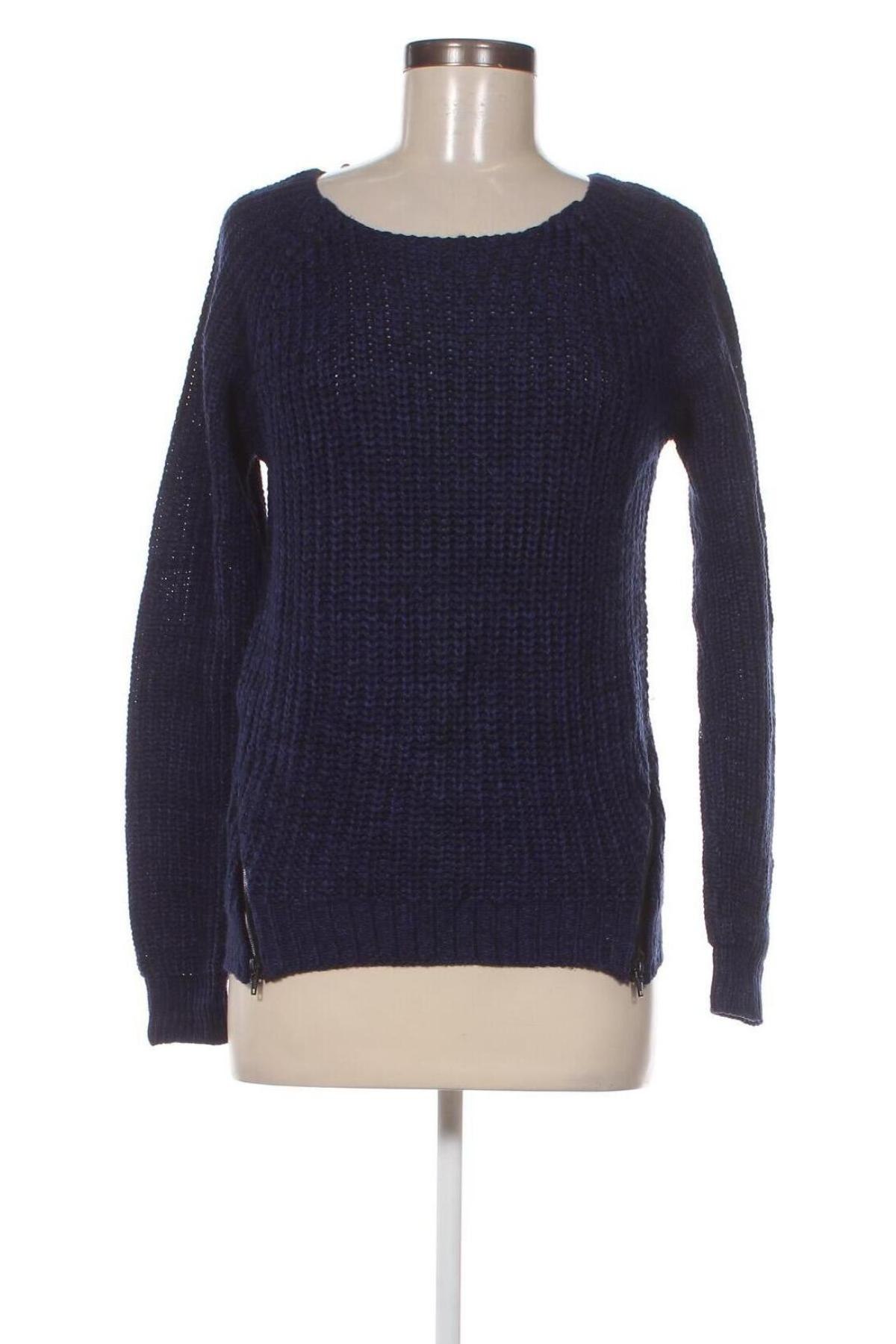 Γυναικείο πουλόβερ Amisu, Μέγεθος XS, Χρώμα Μπλέ, Τιμή 17,94 €