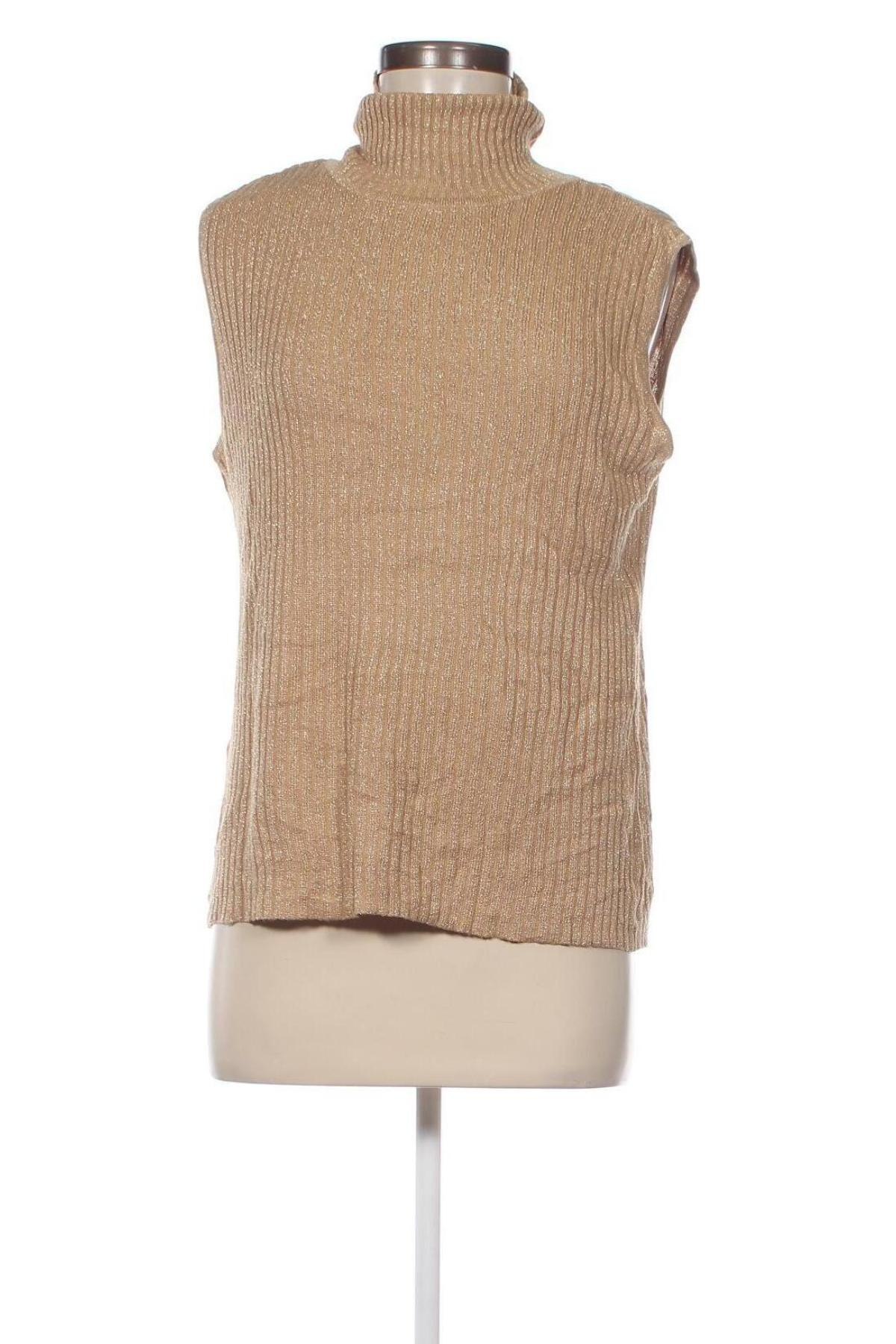 Дамски пуловер Cecilia Classics, Размер M, Цвят Златист, Цена 5,80 лв.