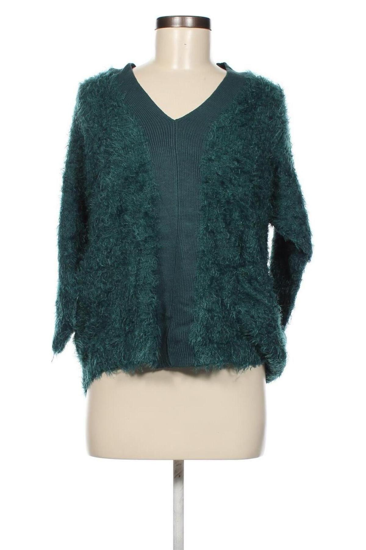 Γυναικείο πουλόβερ Gina Tricot, Μέγεθος S, Χρώμα Πράσινο, Τιμή 3,46 €