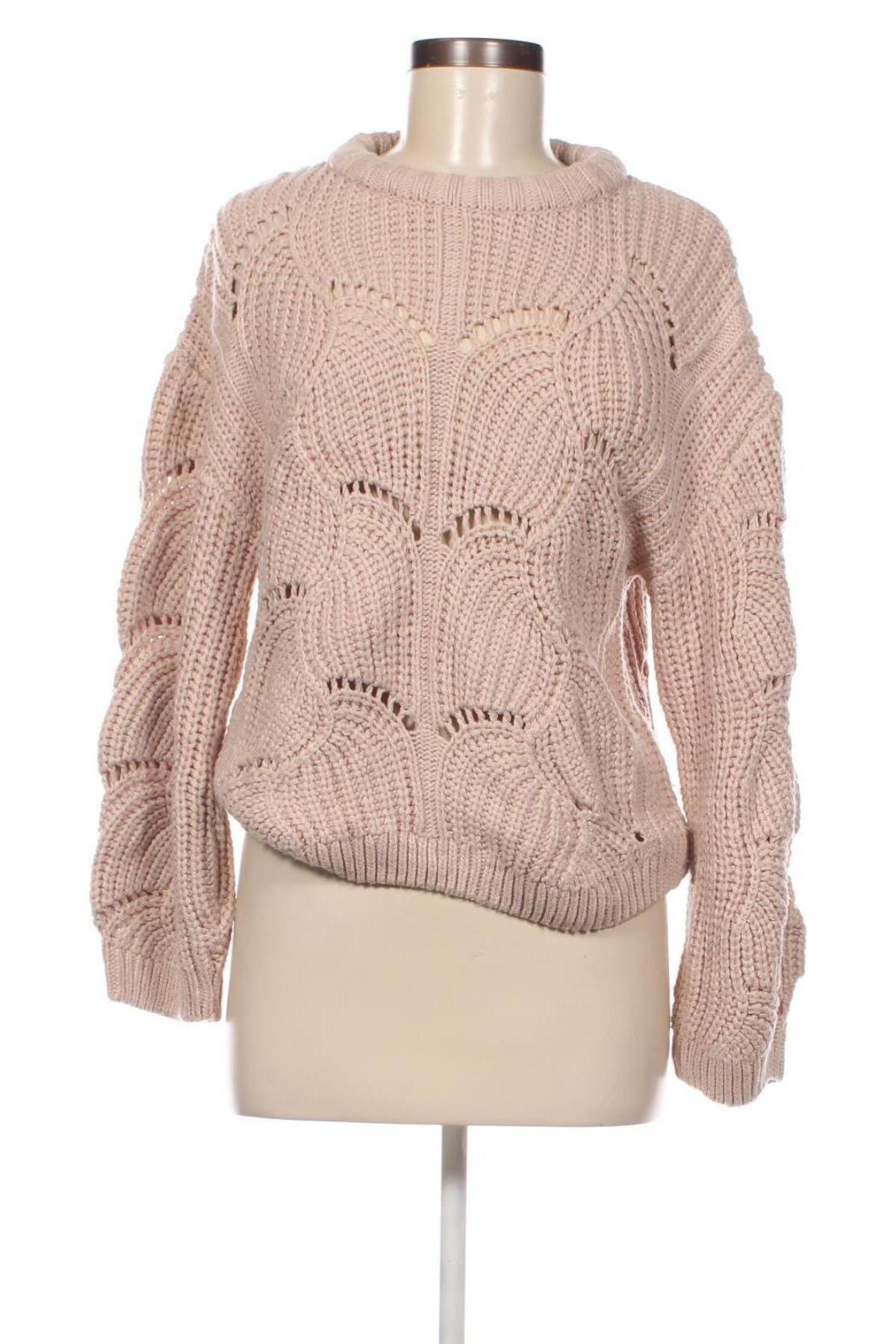 Damenpullover Gina Tricot, Größe M, Farbe Ecru, Preis 5,49 €