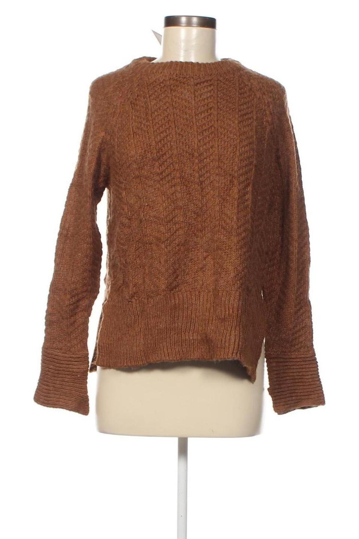 Damski sweter H&M, Rozmiar XS, Kolor Brązowy, Cena 27,83 zł