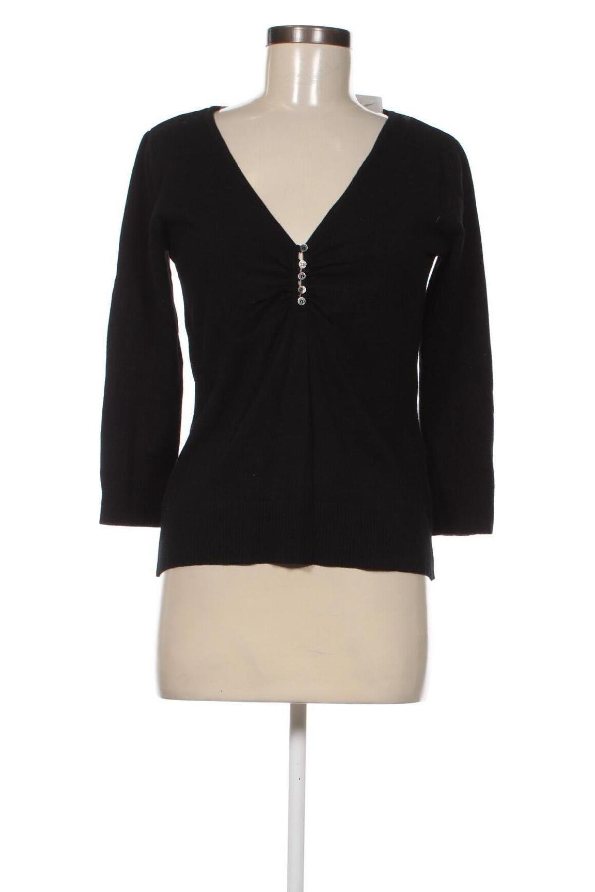 Γυναικείο πουλόβερ In Wear, Μέγεθος M, Χρώμα Μαύρο, Τιμή 9,53 €