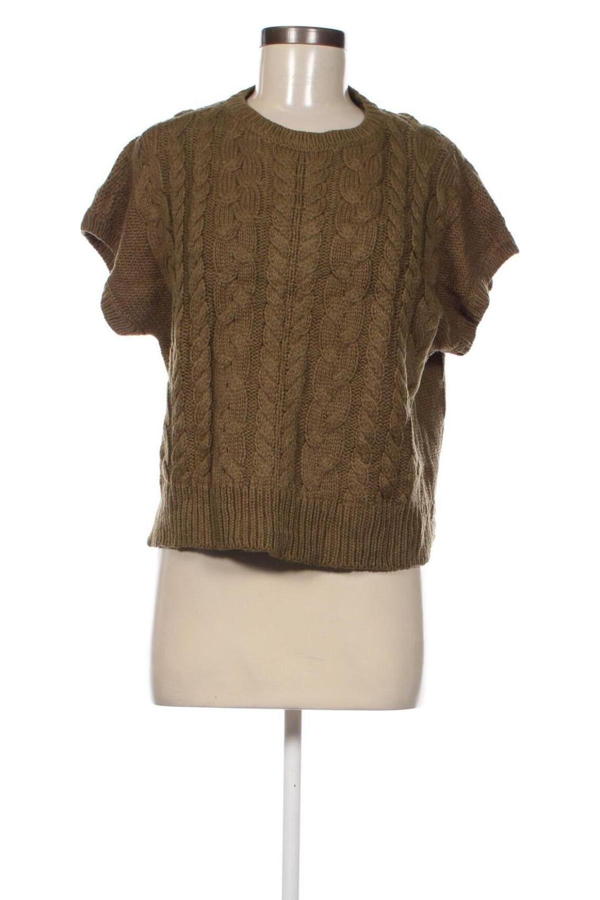 Дамски пуловер Jdy, Размер L, Цвят Зелен, Цена 7,25 лв.