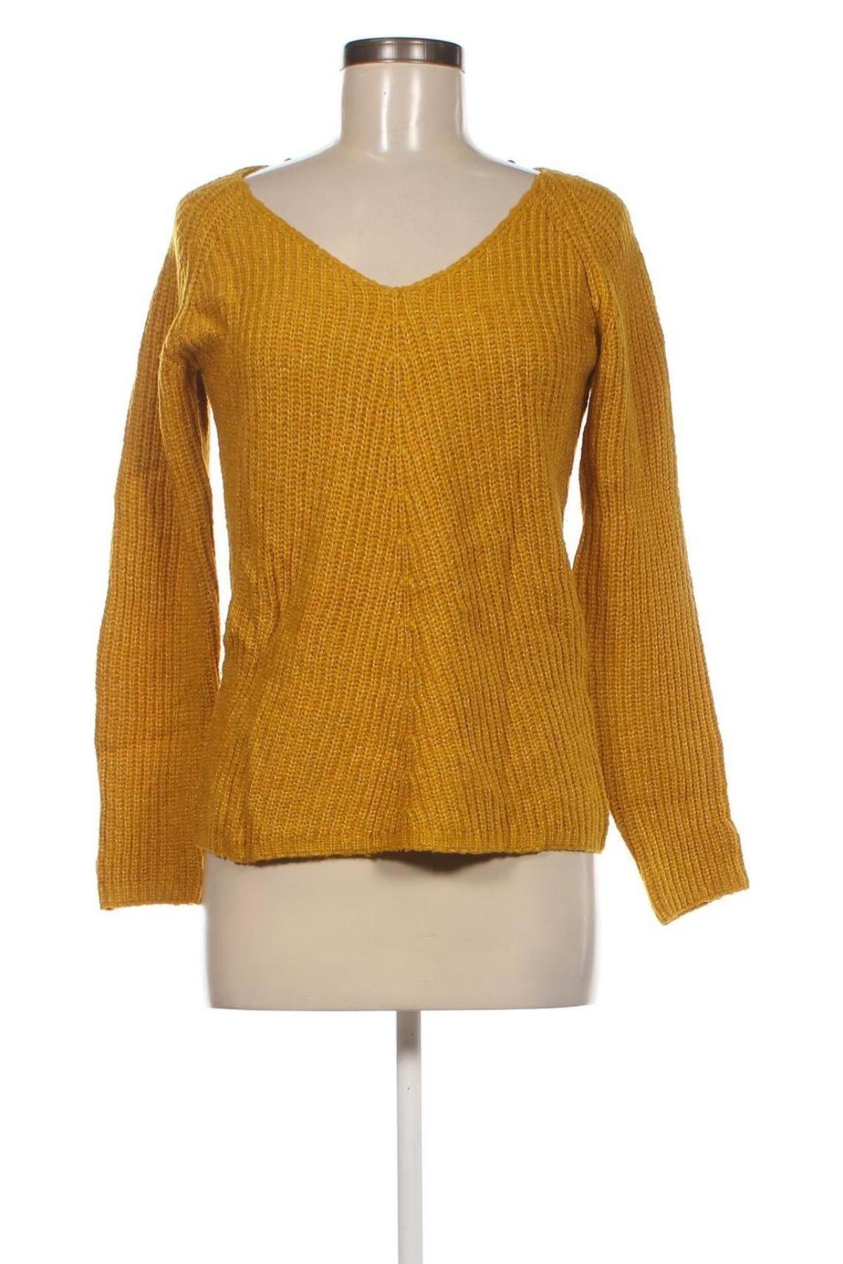 Дамски пуловер Kiabi, Размер S, Цвят Оранжев, Цена 8,70 лв.