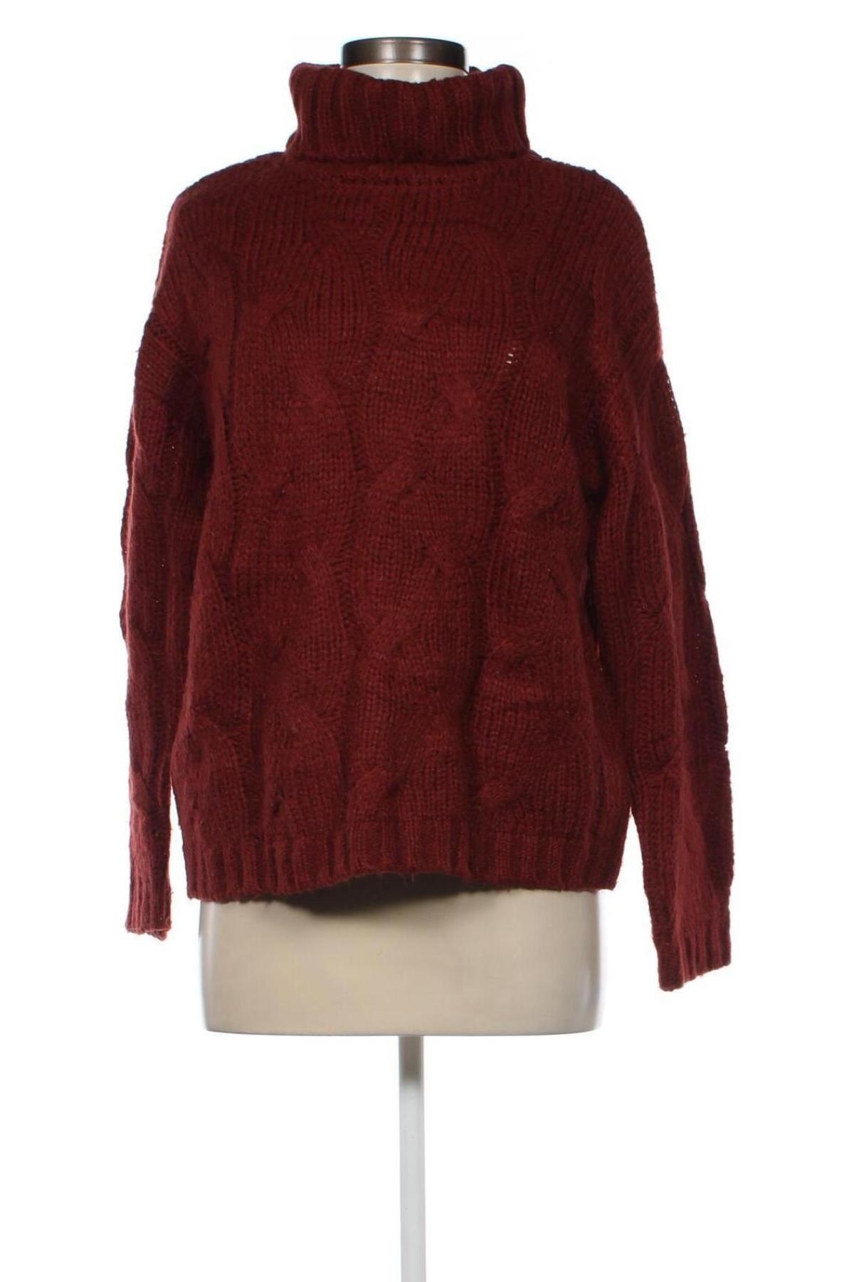 Γυναικείο πουλόβερ Kiabi, Μέγεθος M, Χρώμα Κόκκινο, Τιμή 5,38 €