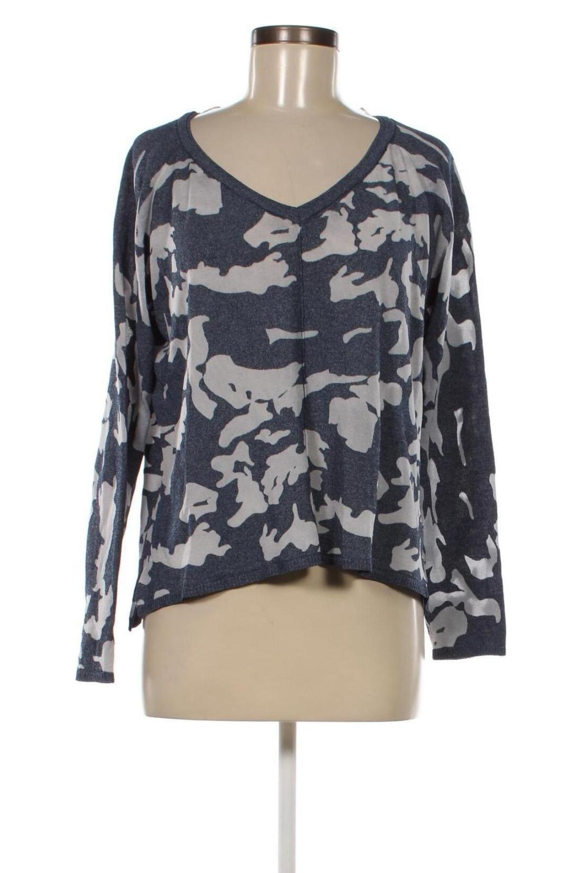 Γυναικείο πουλόβερ Lauren Vidal, Μέγεθος L, Χρώμα Μπλέ, Τιμή 22,46 €