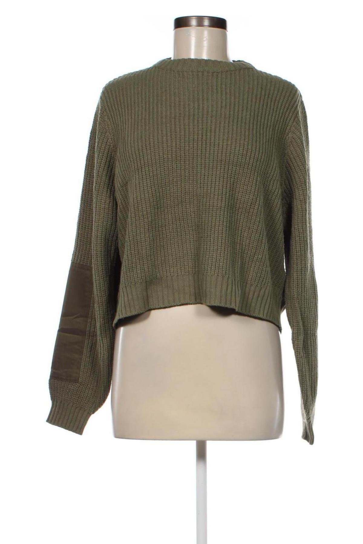 Дамски пуловер Monki, Размер S, Цвят Зелен, Цена 5,22 лв.