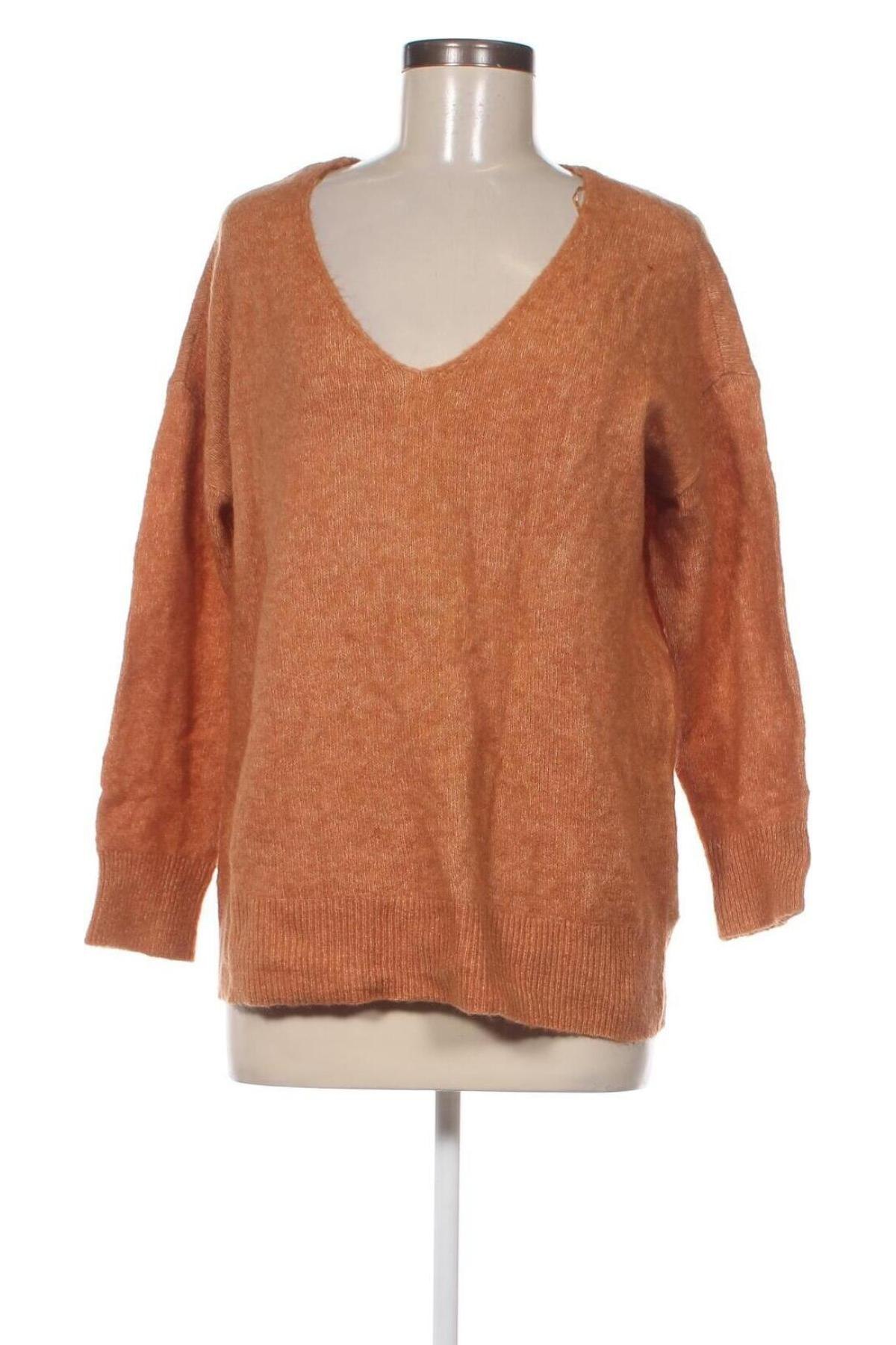 Дамски пуловер Monoprix Femme, Размер M, Цвят Кафяв, Цена 7,25 лв.