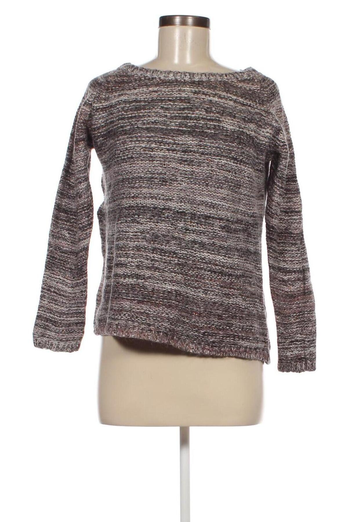 Дамски пуловер Naf Naf, Размер M, Цвят Сив, Цена 7,25 лв.